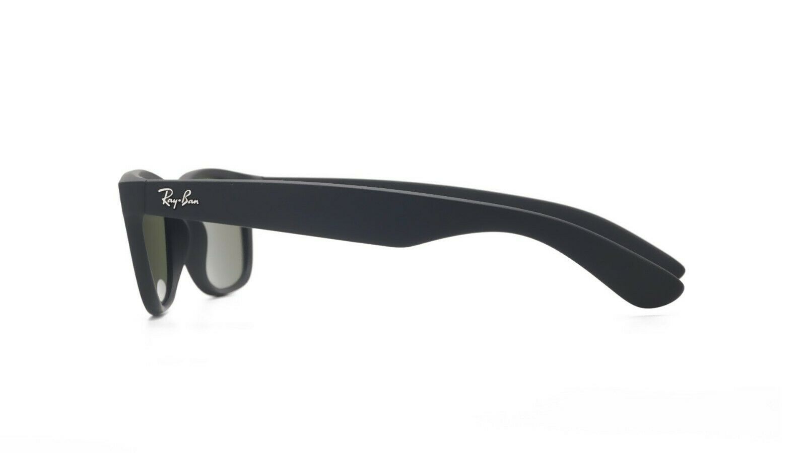 Ray-Ban New Wayfarer Flash Black/Blue Mirror 55mm Sunglasses