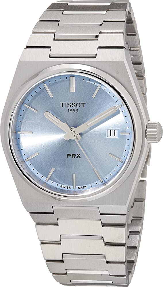 Tissot PRX 40 205 Quartz Blue Dial 35 mm Rel gio de senhora