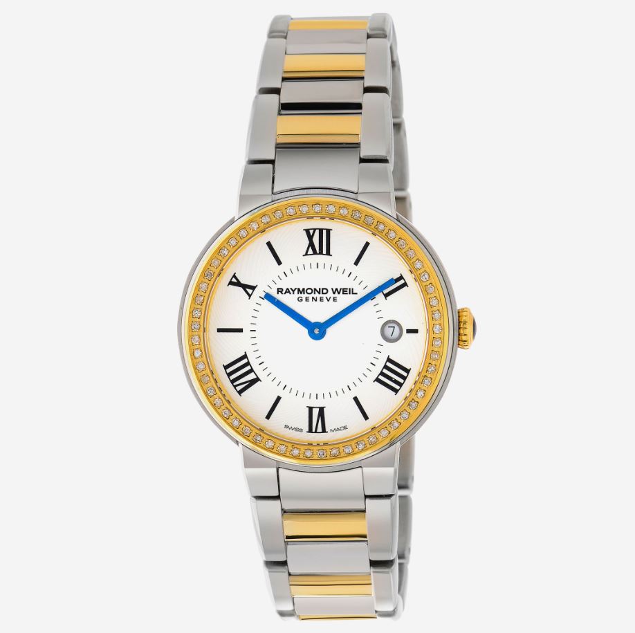 Raymond Weil Jasmine Two-Tone Diamond Bezel Women's 35 mm Watch
