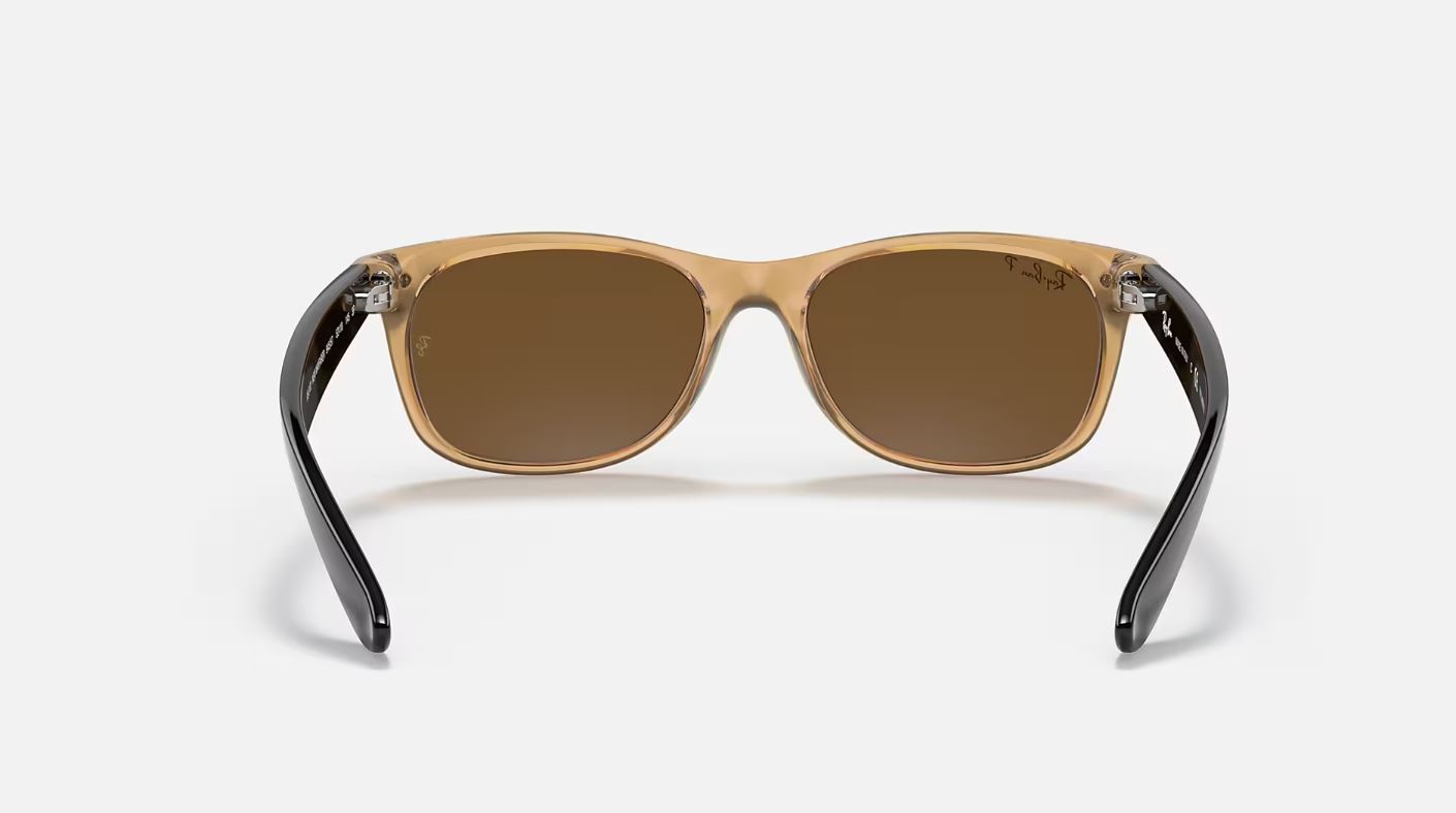 RAY-BAN NEW WAYFARER BICOLOR MATTE HAVANA SUNGLASSES 55/18 Amazon.com: Ray-Ban unisex adult Rb2132 New Wayfarer  main image 4