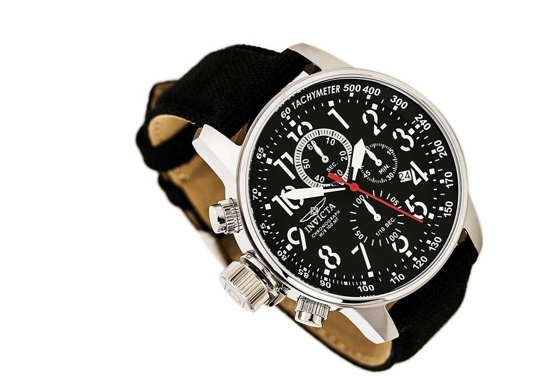 Invicta I-Force Lefty Chronograph Black Dial 46 mm Watch 1512