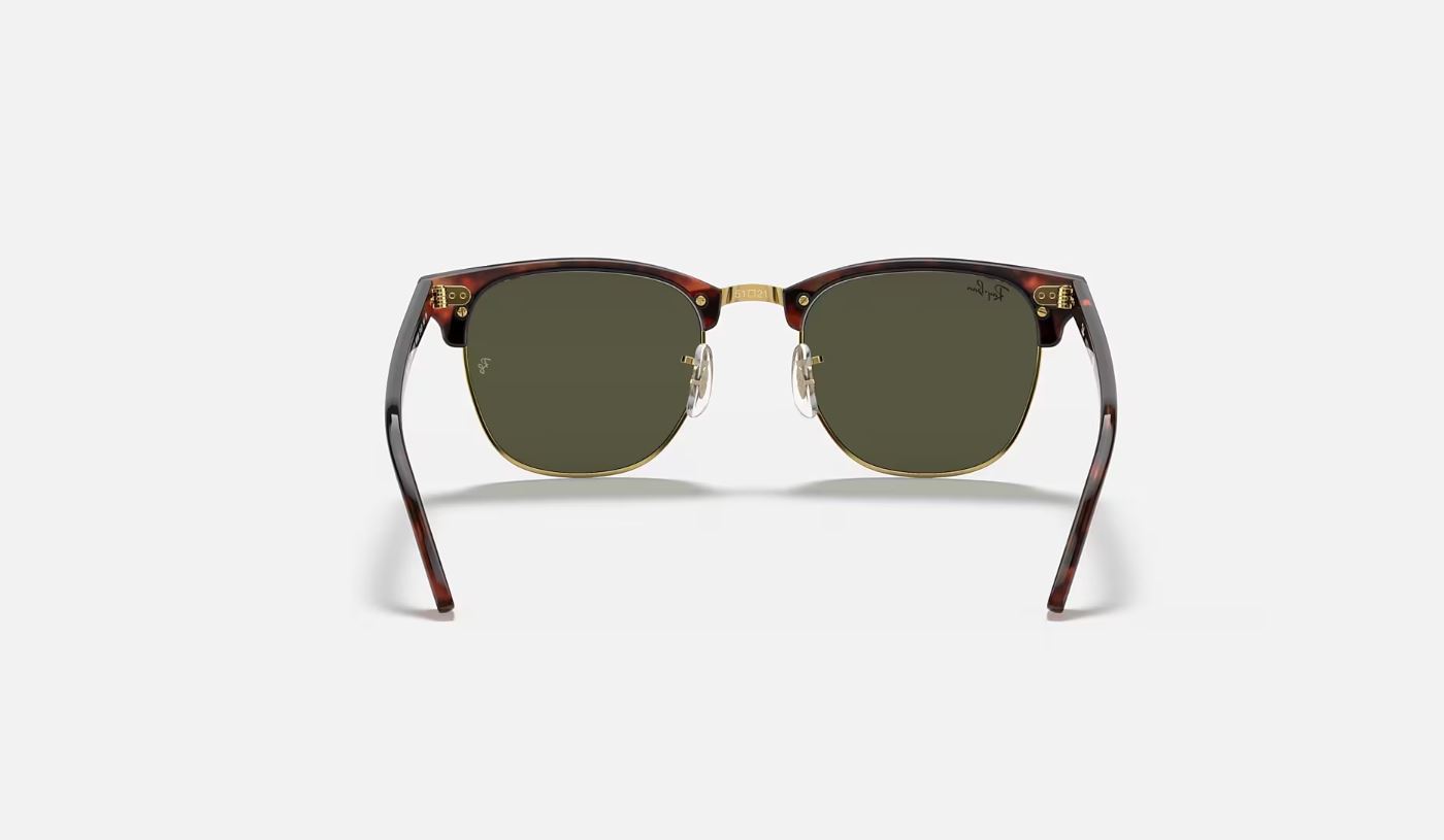 Ray-Ban Clubmaster Tortoise / G-15 Green 55mm Sunglasses RB3016