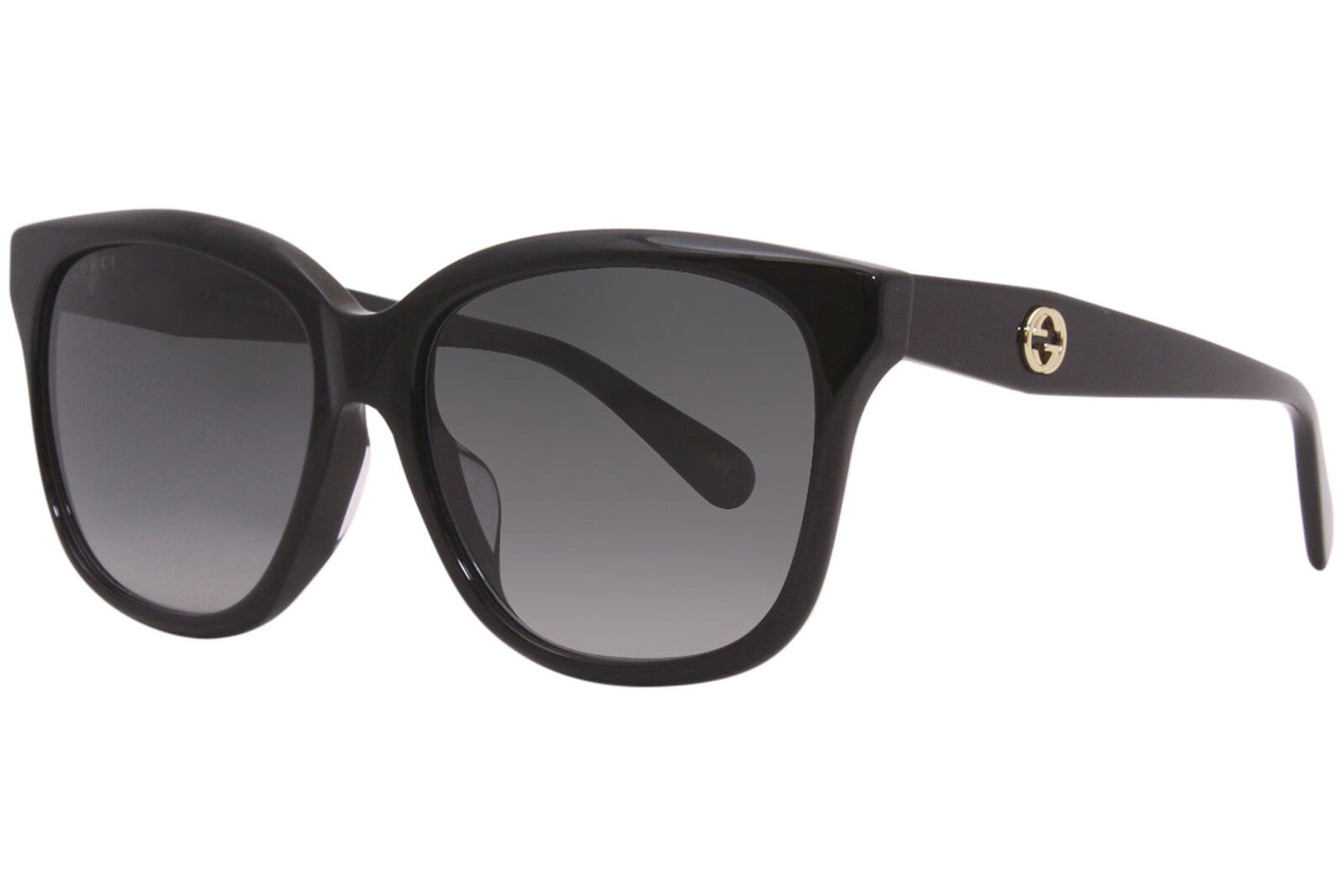 Gucci Black / Grey Gradient 56 mm Ladies Sunglasses GG0800SA  display picture 1
