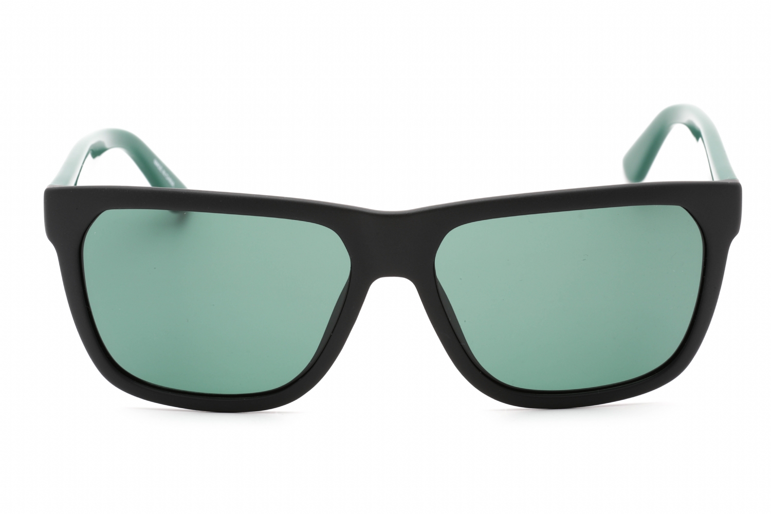 Lacoste Matte Onyx/Black Frame Green Lenses 56 mm Unisex