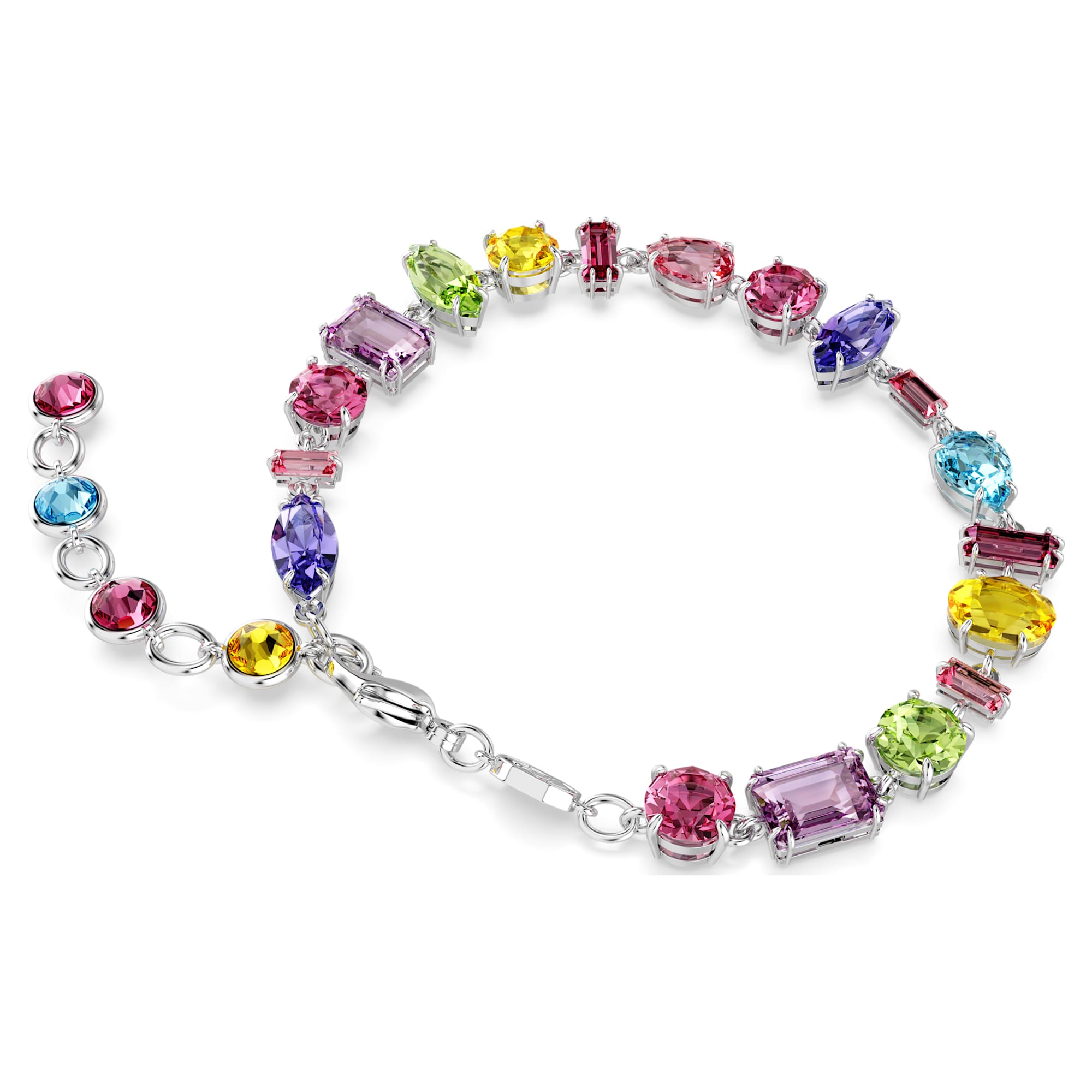 最大80％OFF - 『在庫ロス売買マーケット』 Bracelet Gema Swarovski Mixed Rhodium Multicolored Cuts 絵画