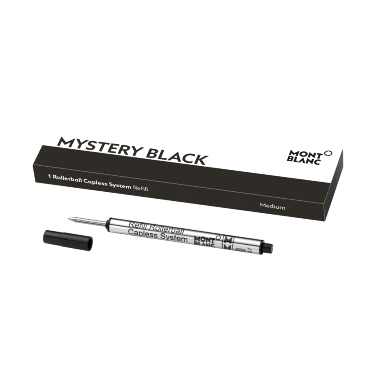 Montblanc Rollerball Capless Refill - Mystery Black (M) MB128242