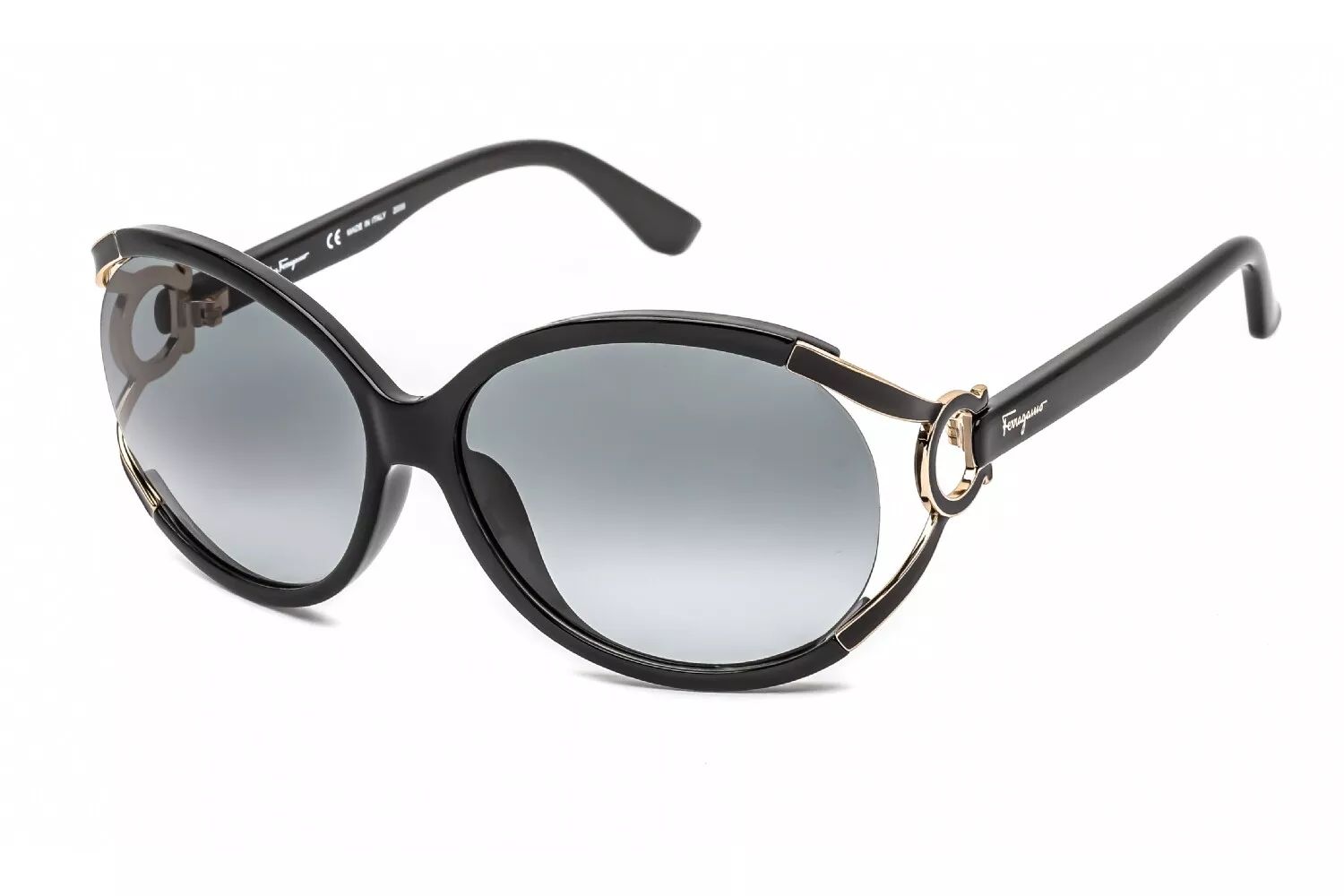 Salvatore Ferragamo Black / Grey Gradient Women