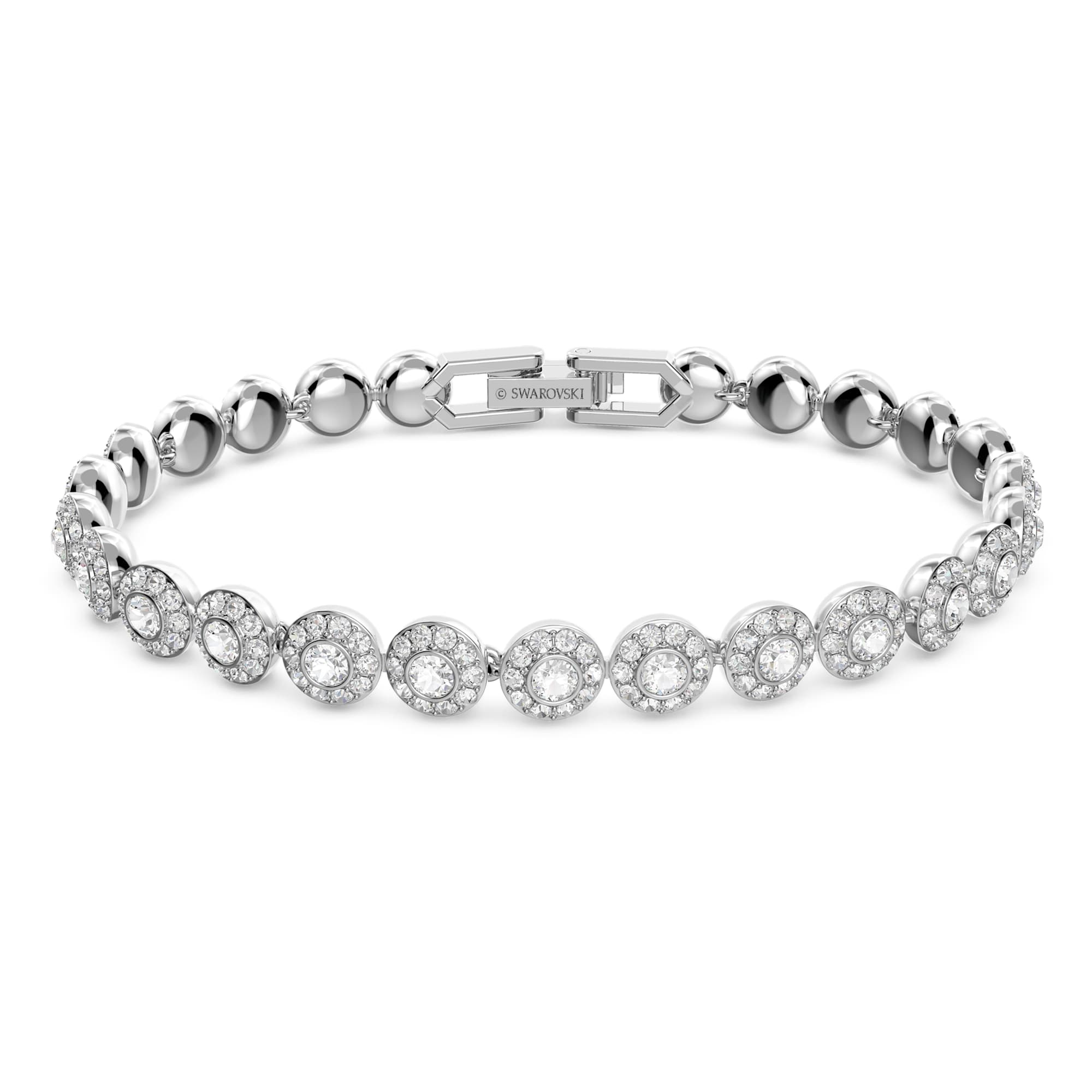 Swarovski Una Angelic Tennis Bracelet Round Cut, Small Swarovski Una Angelic Tennis Bracelet Round Cut, Small