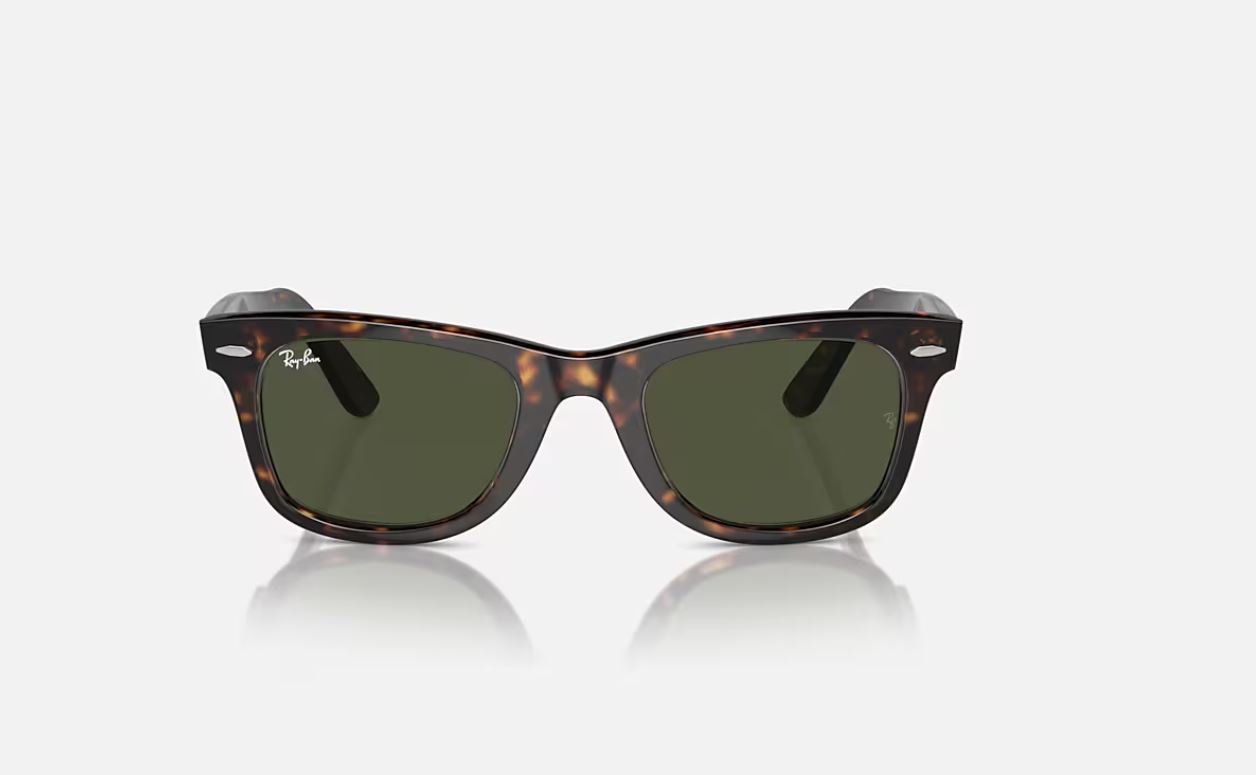 RayBan Original Wayfarer Classic Tortoise/Green 50mm  display picture 2