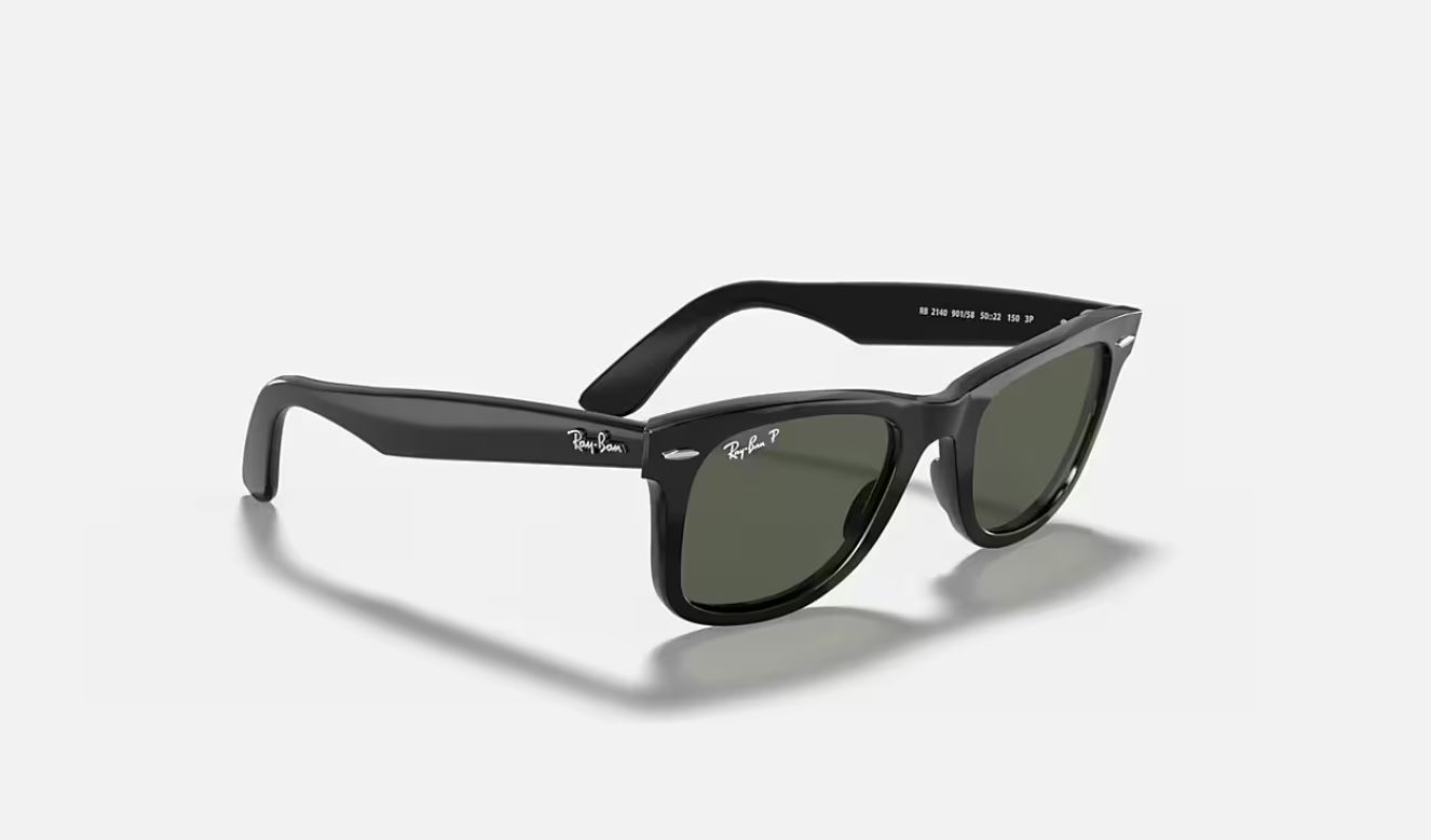 Ray-Ban Original Wayfarer Classic Black Polarized Sunglasses
