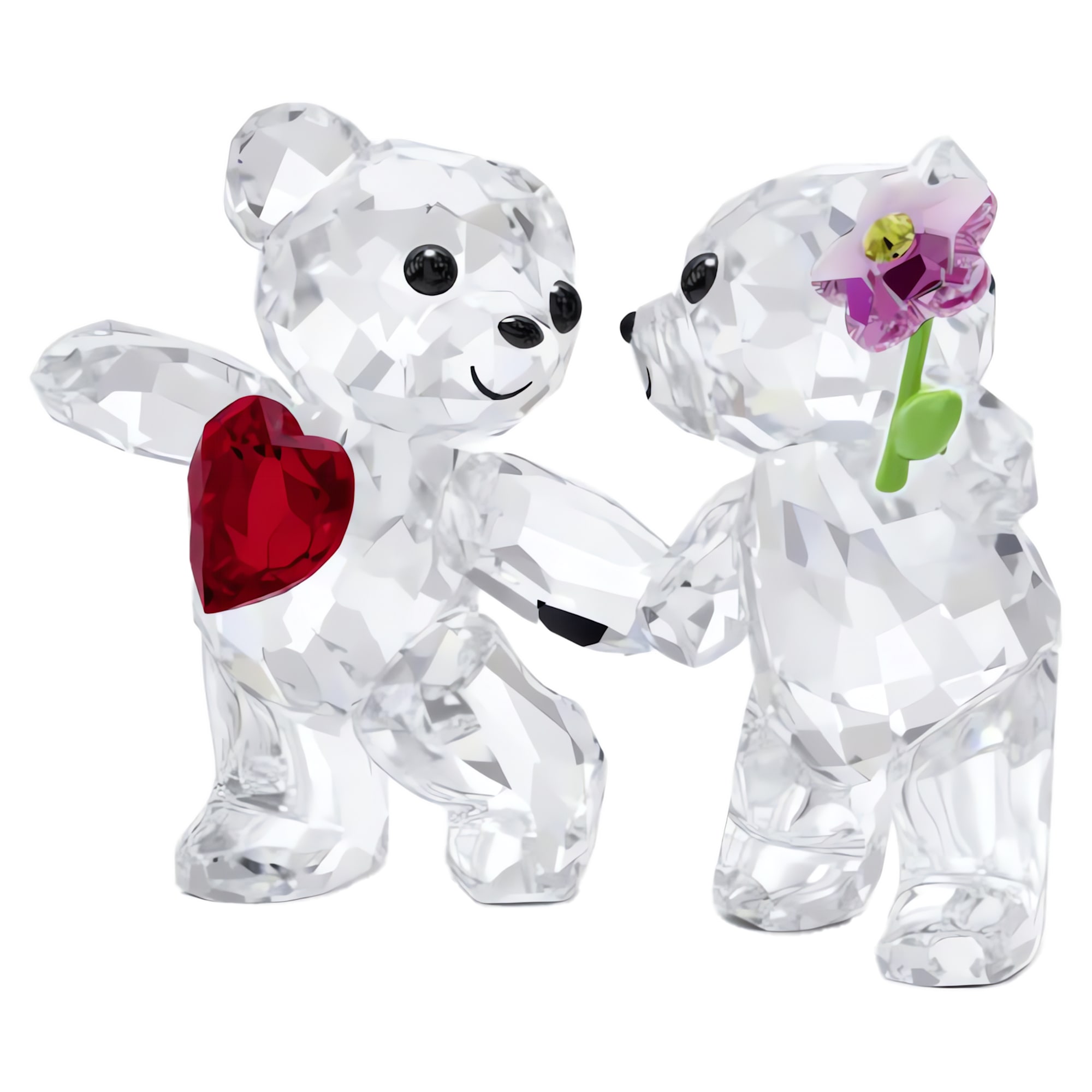 Swarovski Kris Bear Happy Together Figurine Designer Elke Huber