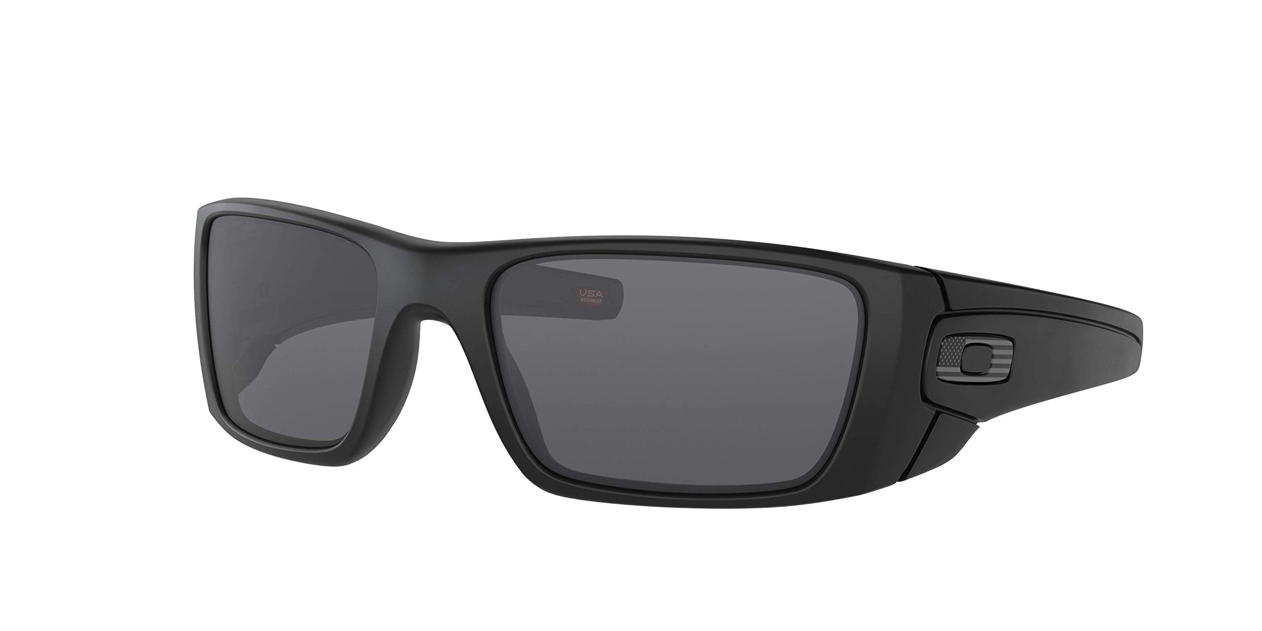Oakley Fuel Cell USA Flag Matte Black/Grey Men's 60 mm Sunglasses