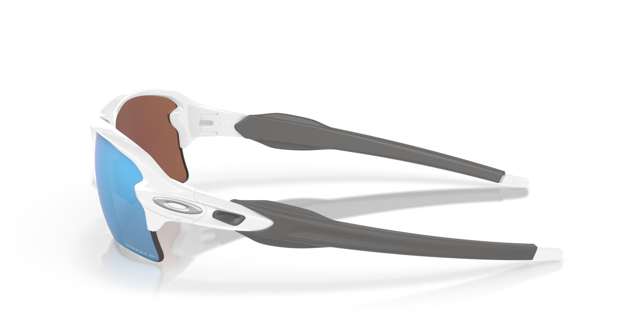 Oakley Flak 2.0 XL Polished White/Prizm Deep Water Polarized Men's