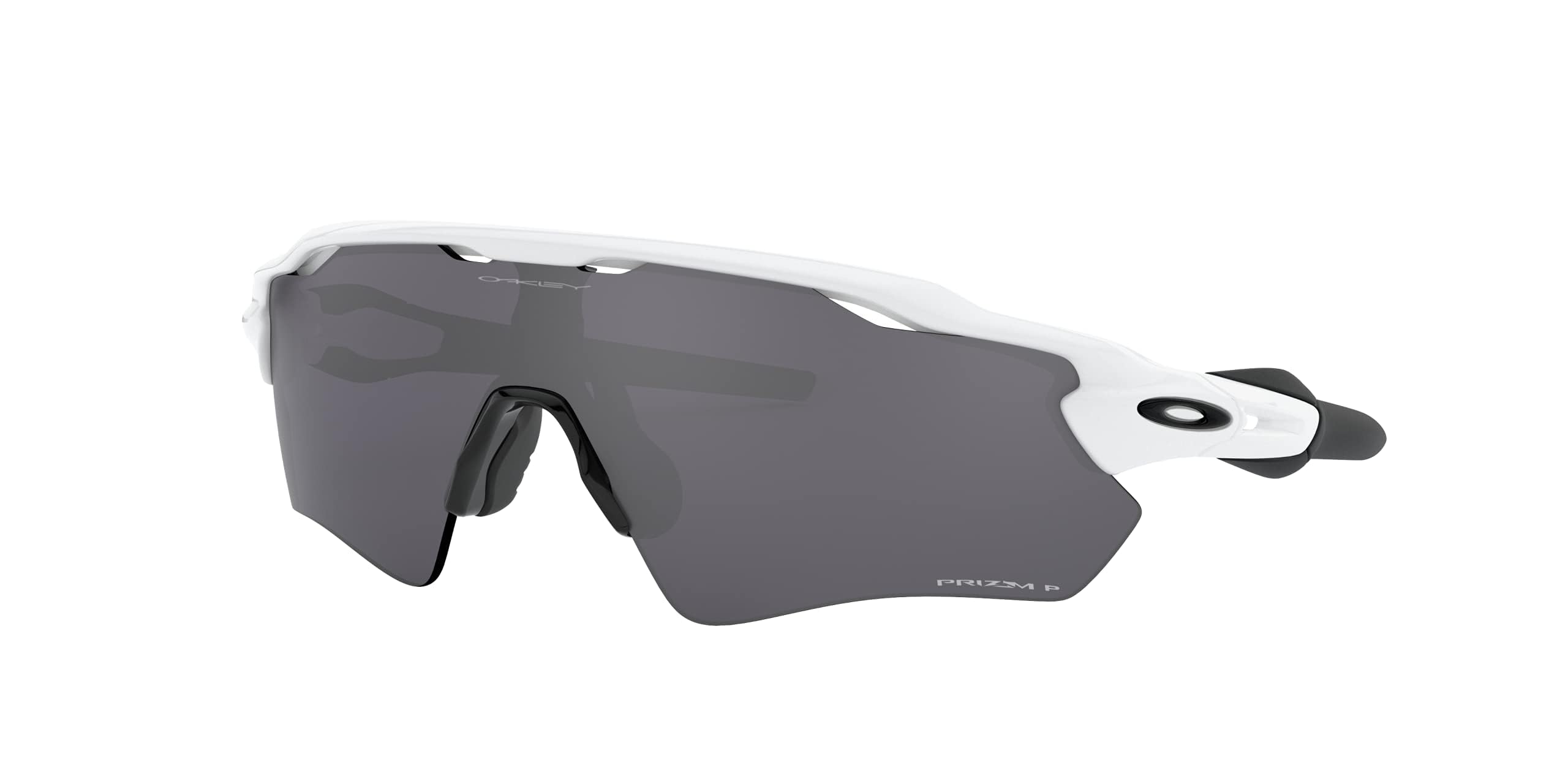 小物 OAKLEY RADAR EV PRIZM sunglasses Oakley Radar EV Path Polished White/Prizm Black Polarized Men's