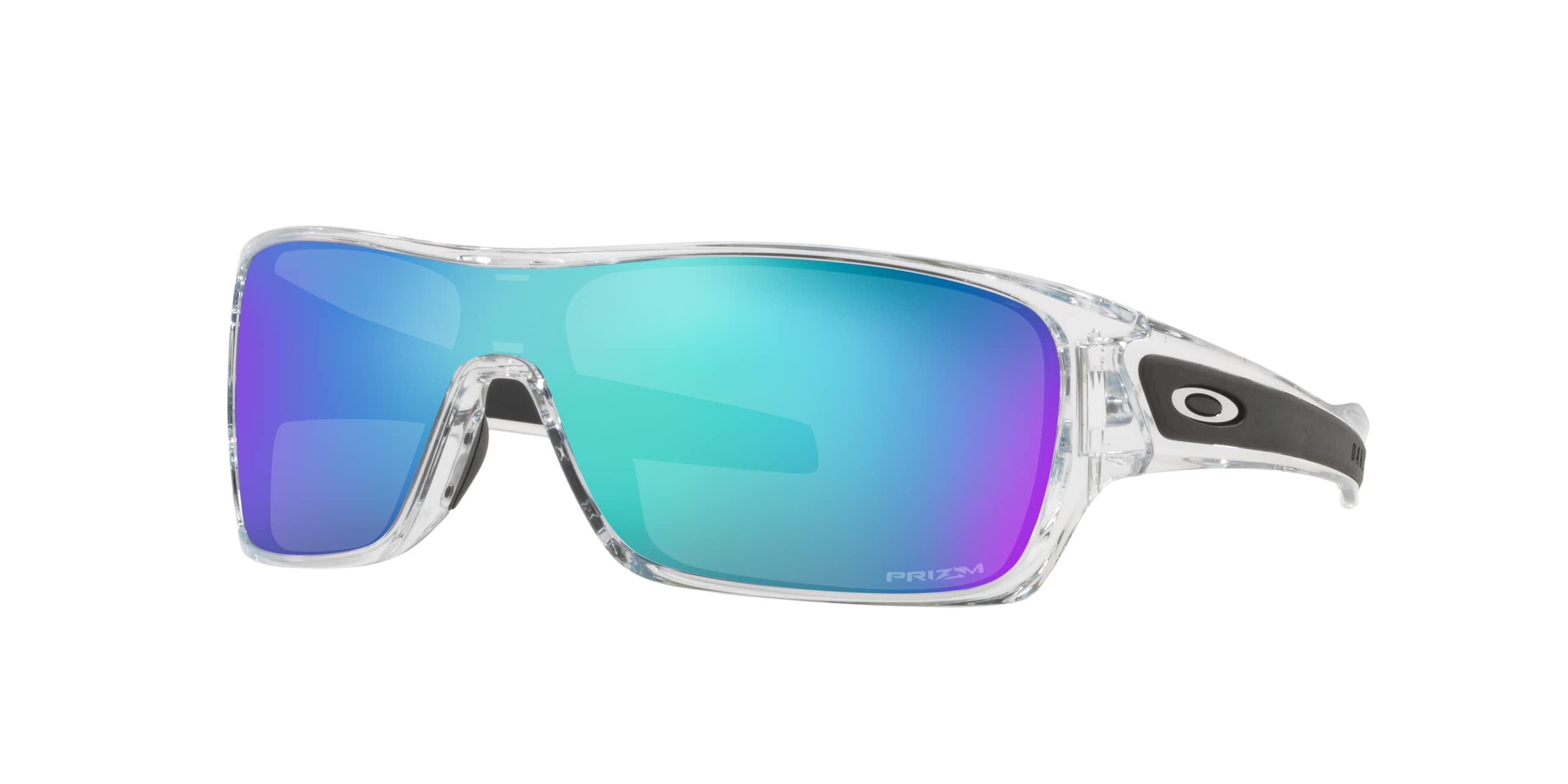 Oakley Turbine Rotor Polished Clear/Prizm Sapphire Men's