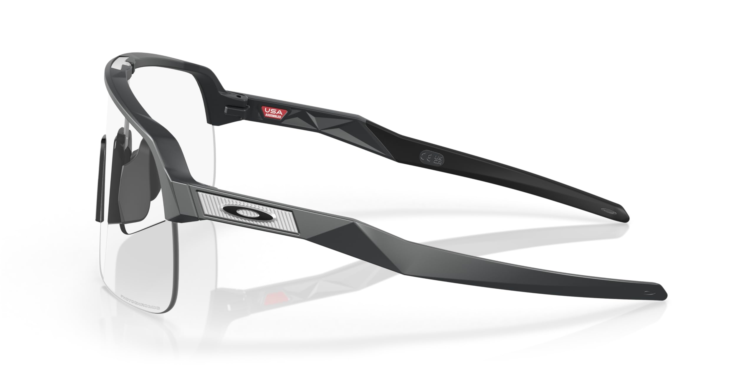Oakley Sutro Lite Matte Carbon/Clear Photochromic Men's Sunglasses