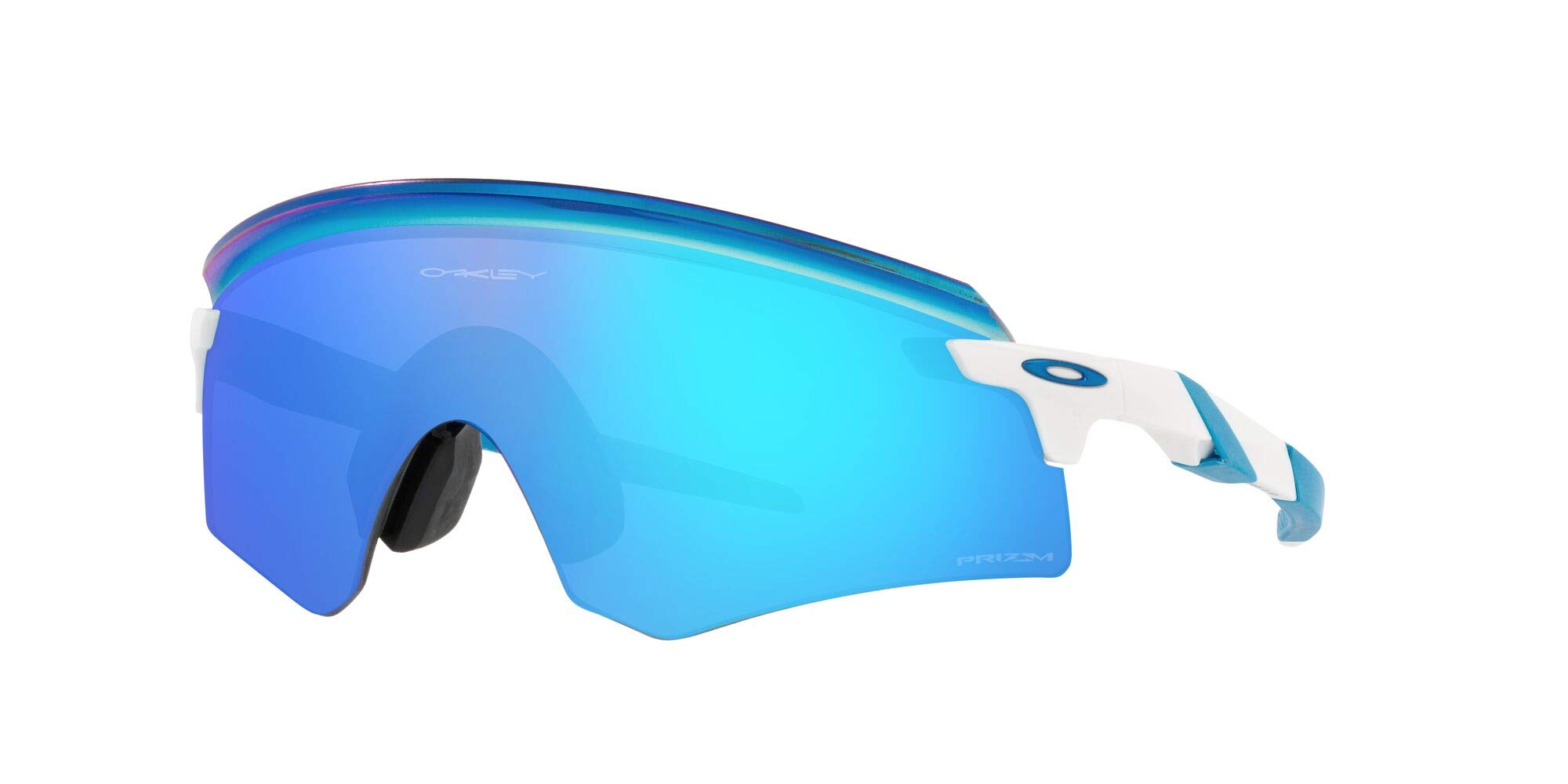 Oakley Encoder Polished White/Prizm Sapphire Men's Sunglasses