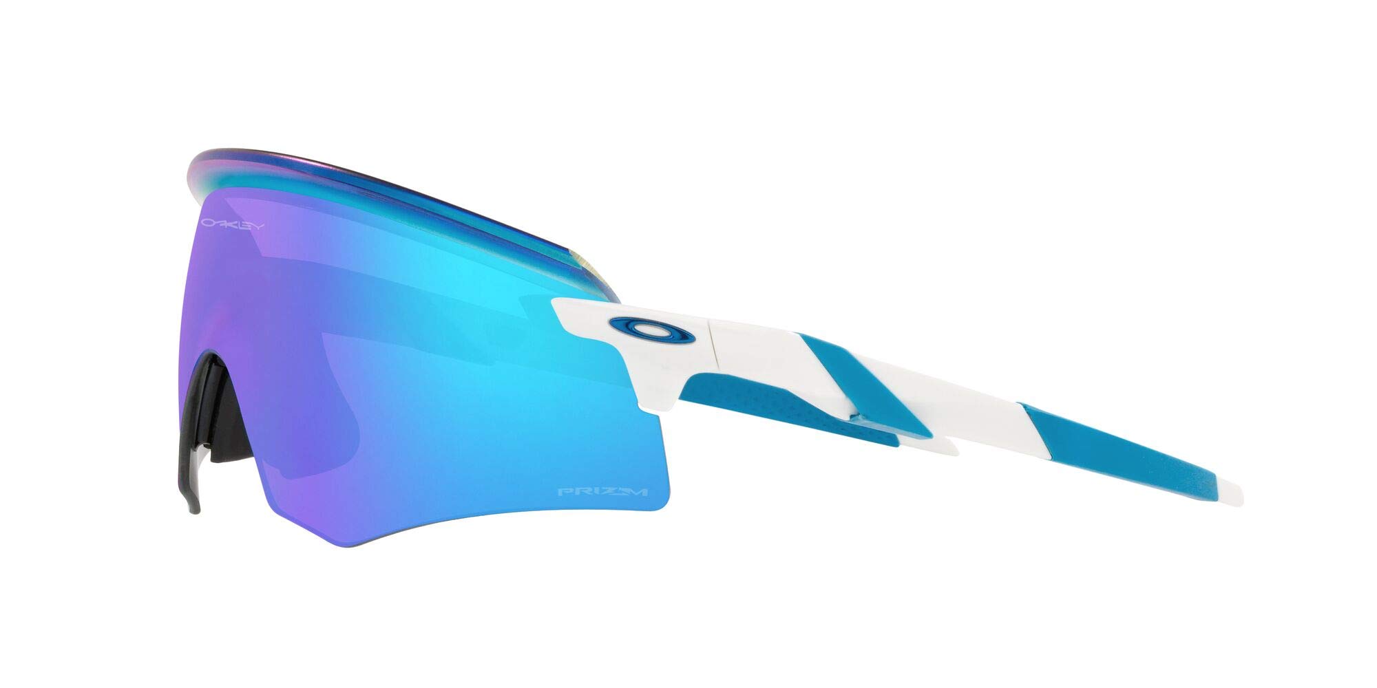 Oakley Encoder Polished White/Prizm Sapphire Men's Sunglasses