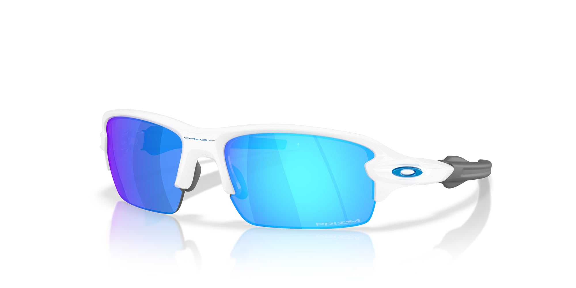 な*ー様 OAKLEY サングラス アジアンフィット　FLAK 2.0 ホワイト Oakley Flak 2.0 S Polished White/Prizm Sapphire Unisex Sunglasses