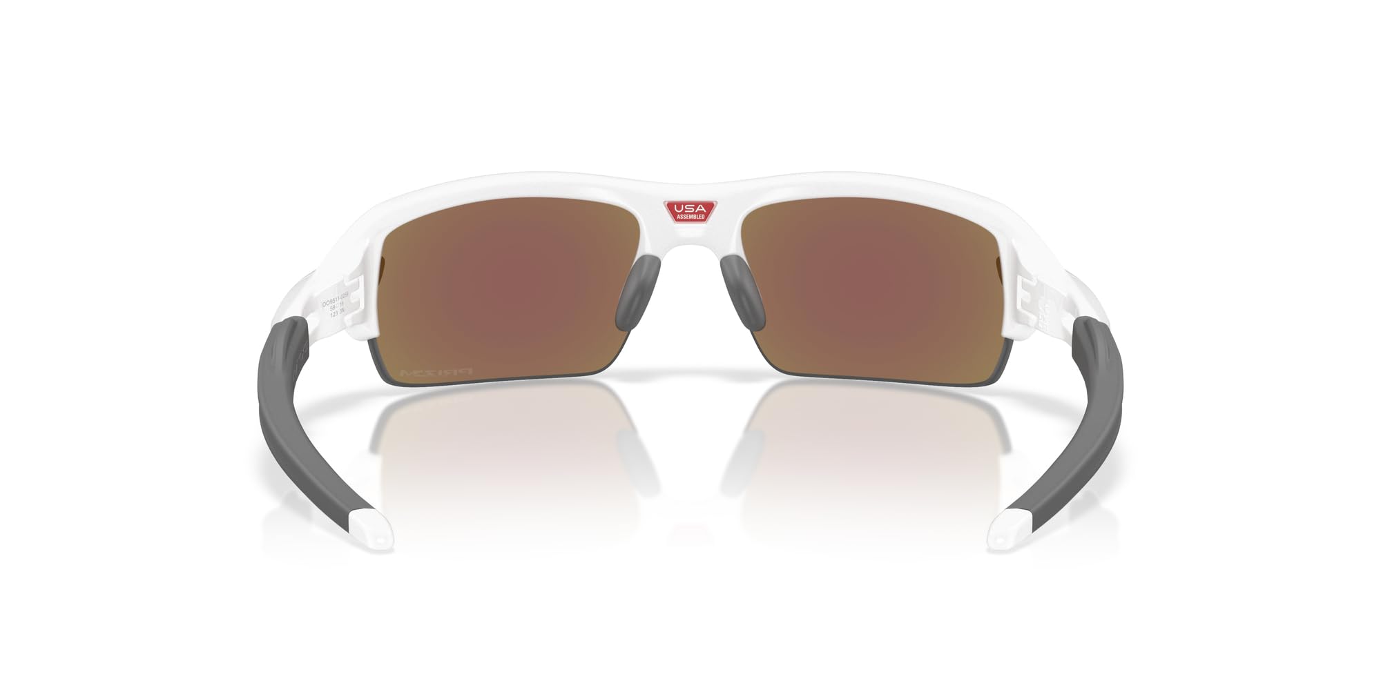 Oakley Flak 2.0 S Polished White/Prizm Sapphire Unisex Sunglasses