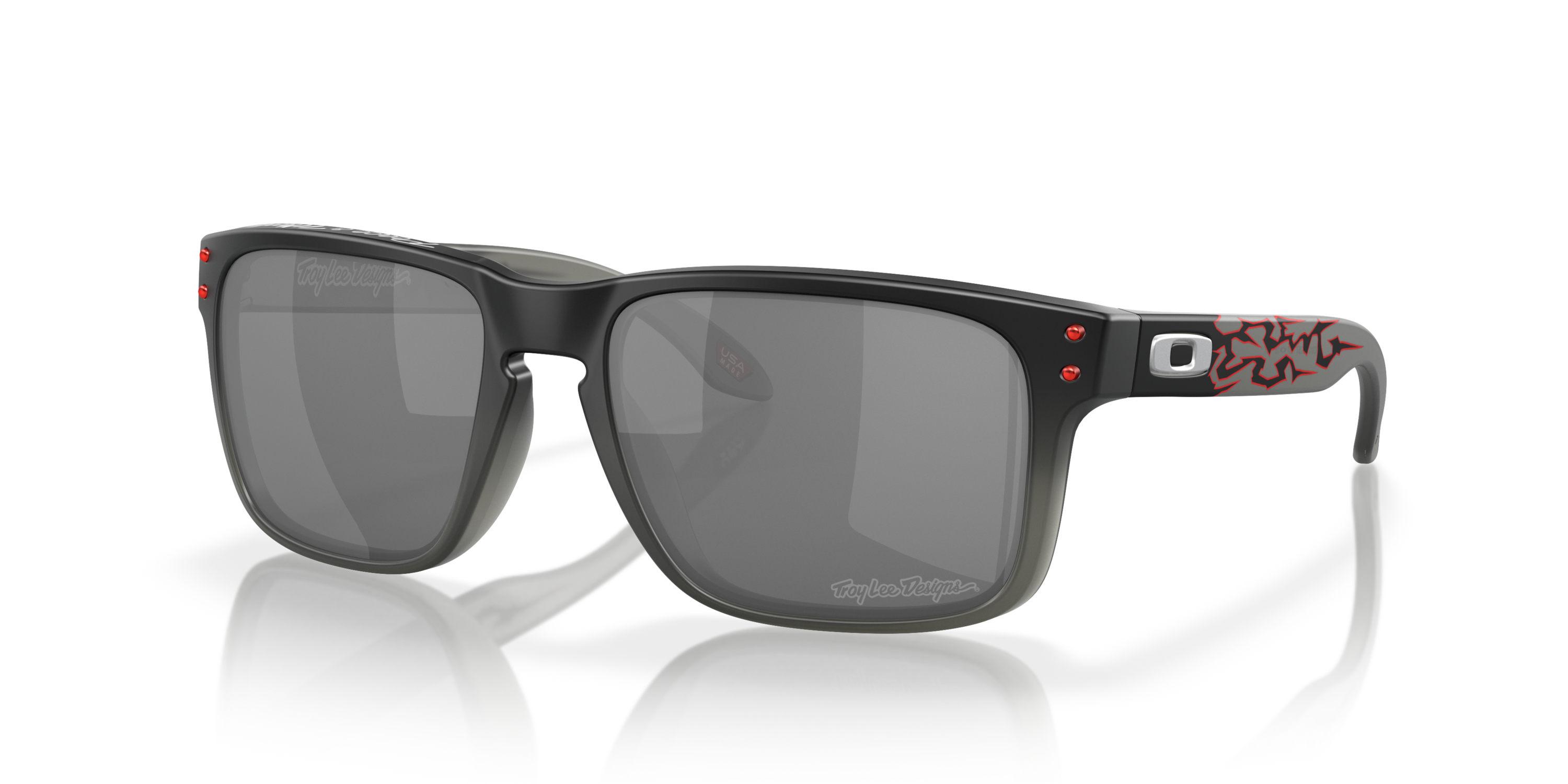 Oakley Holbrook Troy Lee Designs Black Fade/Prizm Black Sunglasses