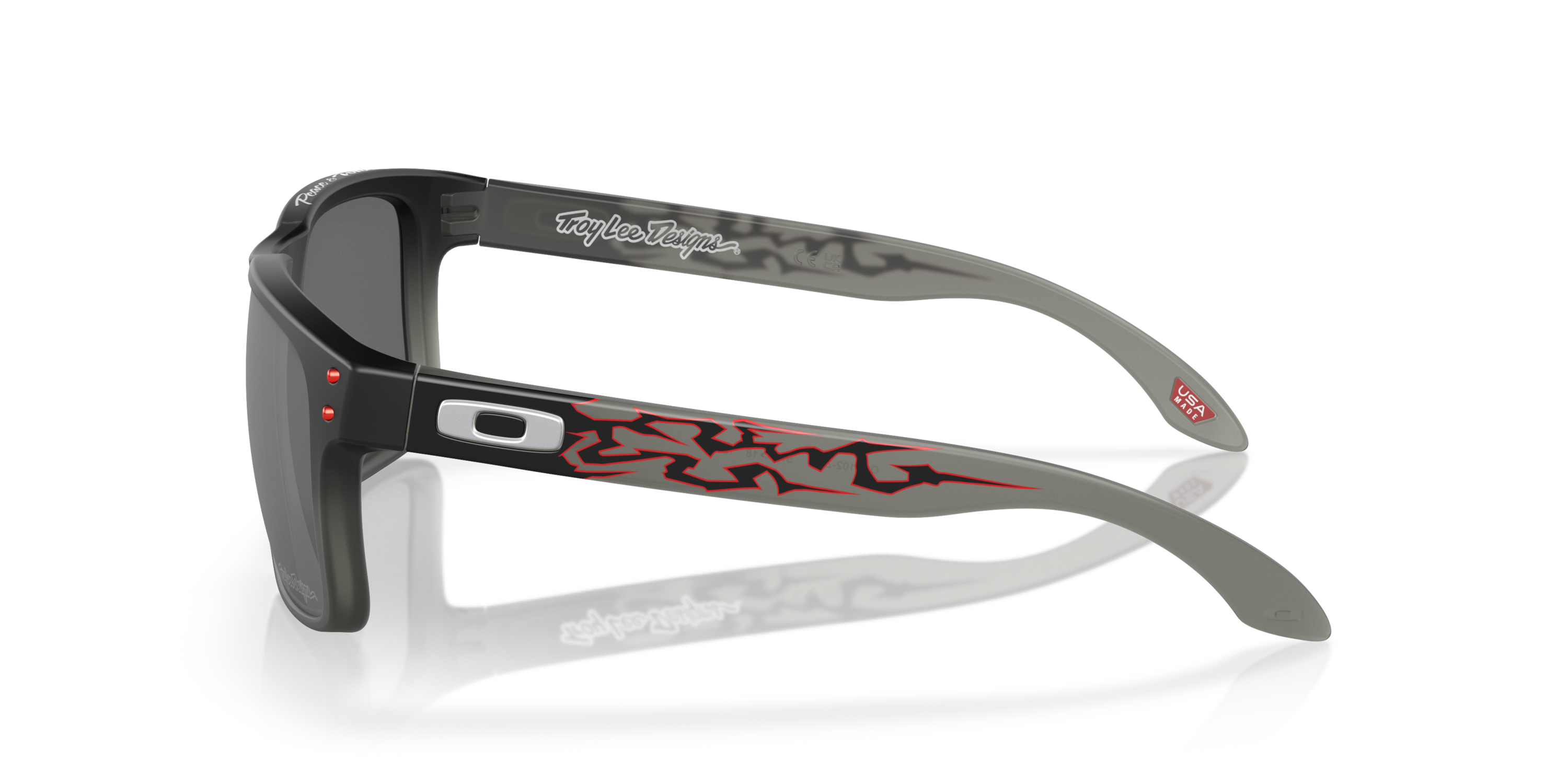 Oakley Holbrook Troy Lee Designs Black Fade/Prizm Black Sunglasses 