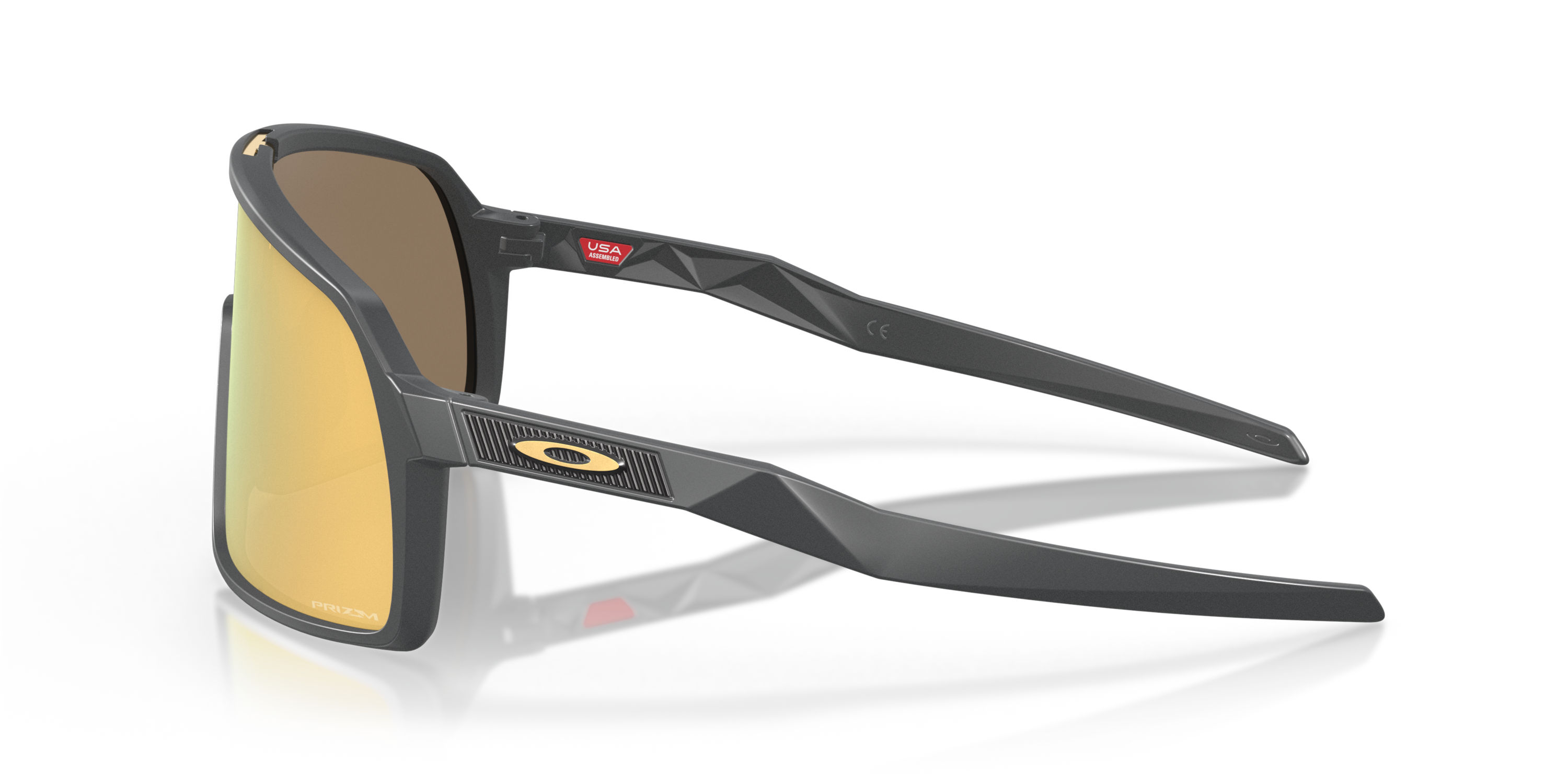 Oakley Sutro S Matte Carbon/Prizm 24K Men's Sunglasses OO9462-0828
