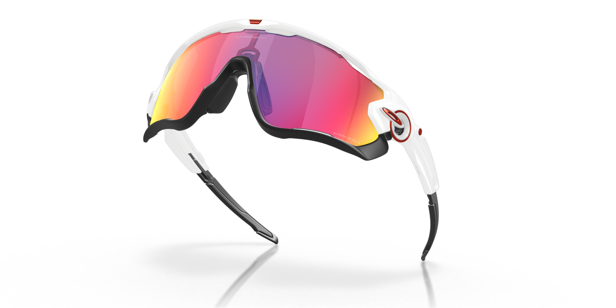 Oakley Jawbreaker Polished White/Prizm Road Men's Sunglasses