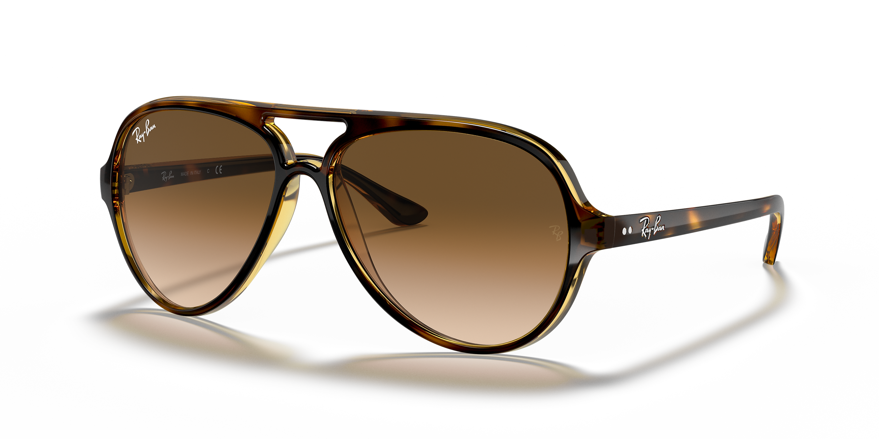 Ray-Ban Cats 5000 Classic Light Havana Light Brown Gradient 59 mm