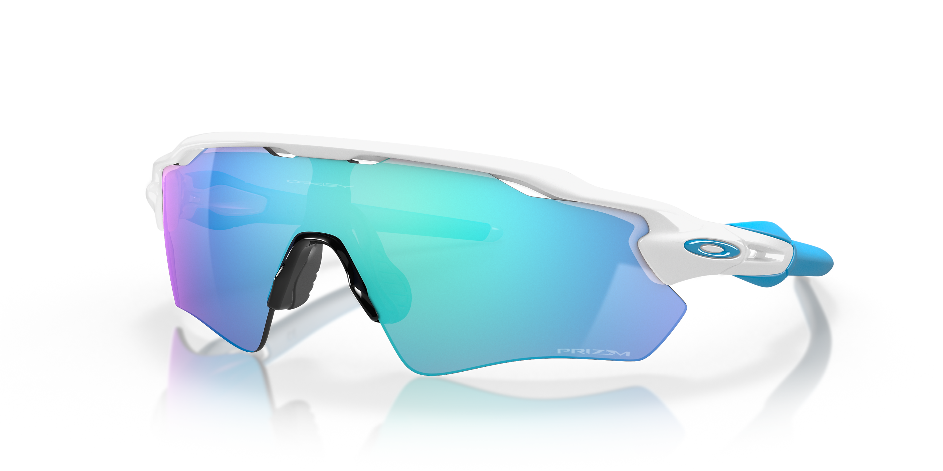 Oakley Radar EV Path Polished White/Prizm Sapphire Men's