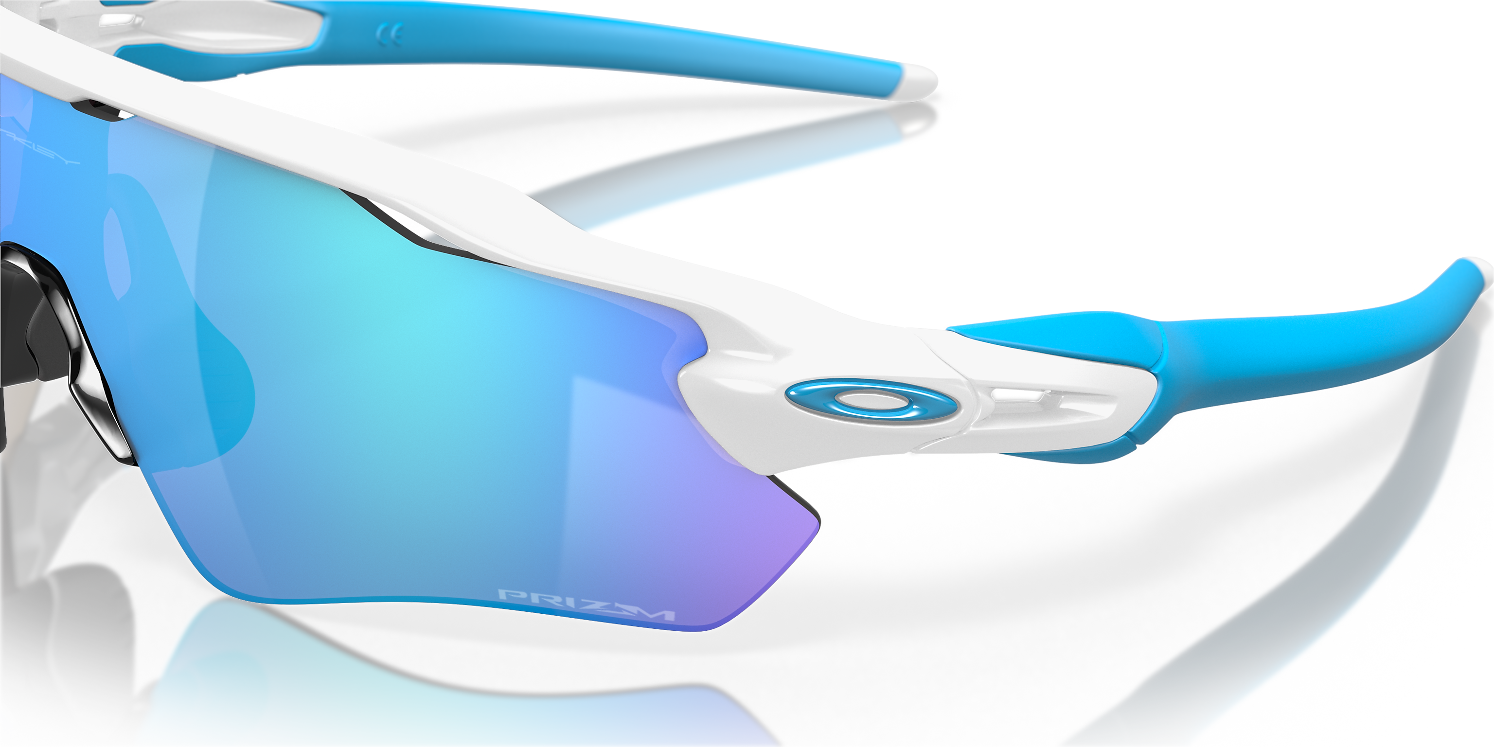 Oakley Radar EV Path Polished White/Prizm Sapphire Men's