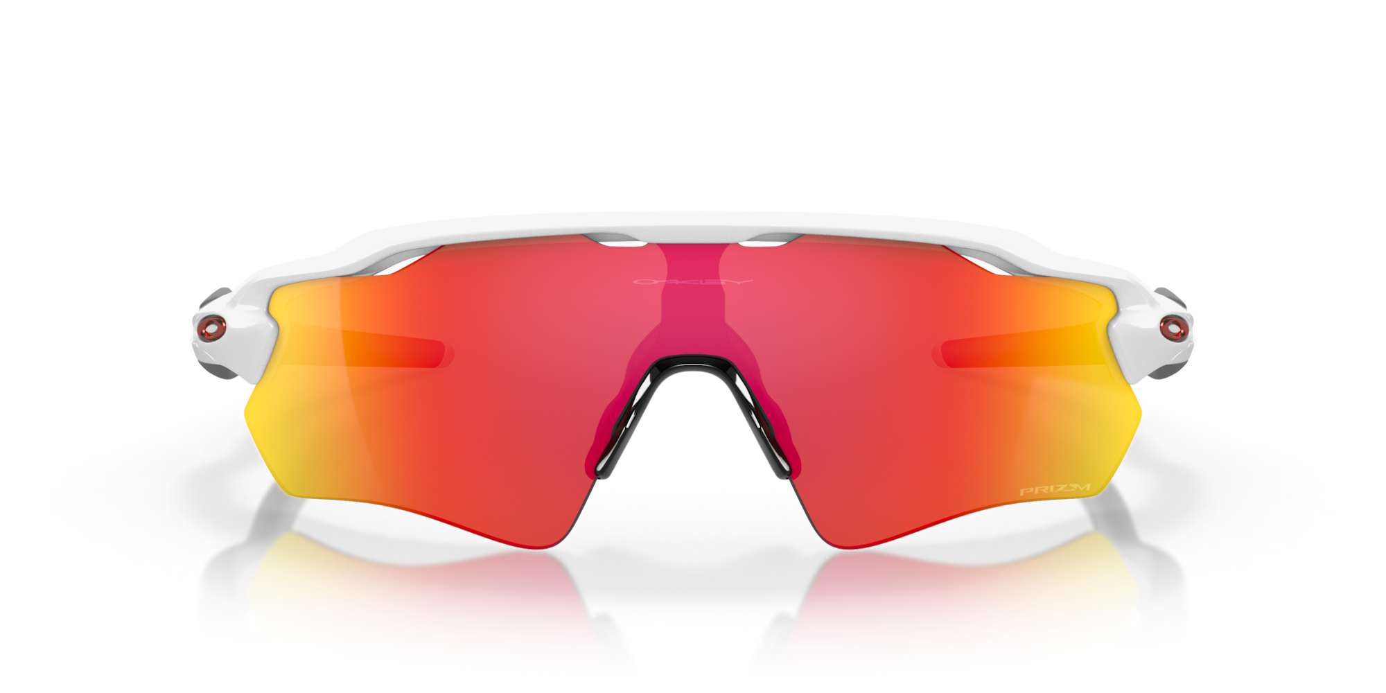 Oakley Radar EV Path Polished White / Prizm Ruby Men's XL
