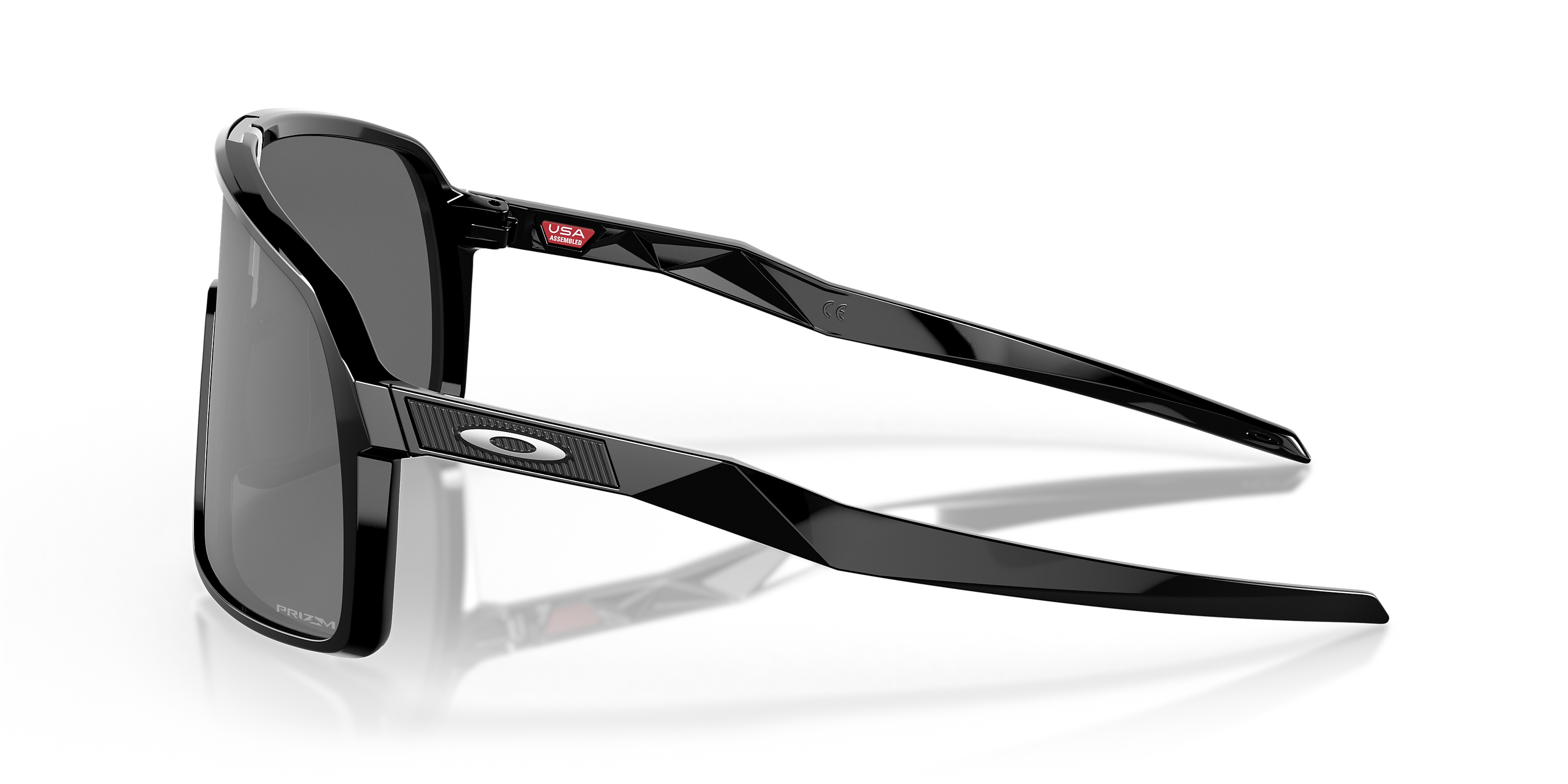 Oakley Sutro Polished Black/Prizm Black Large Sunglasses OO9406