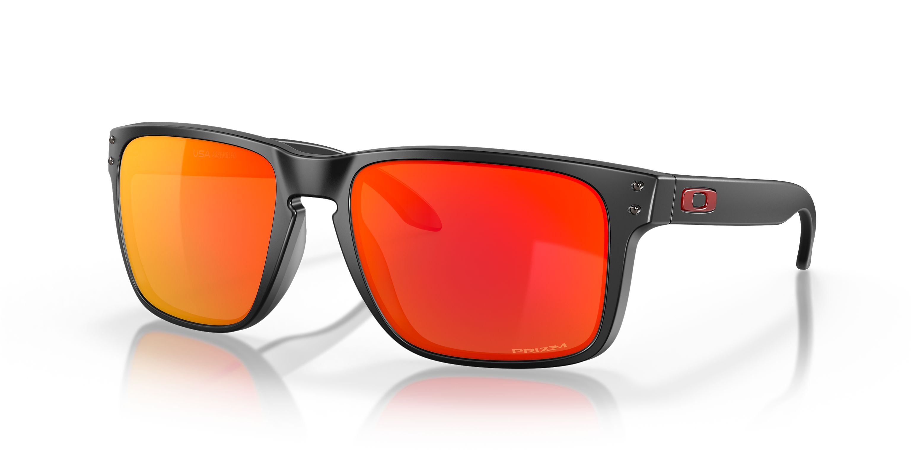 Oakley Holbrook XL Matte Black/Prizm Ruby 59 mm Men's Sunglasses