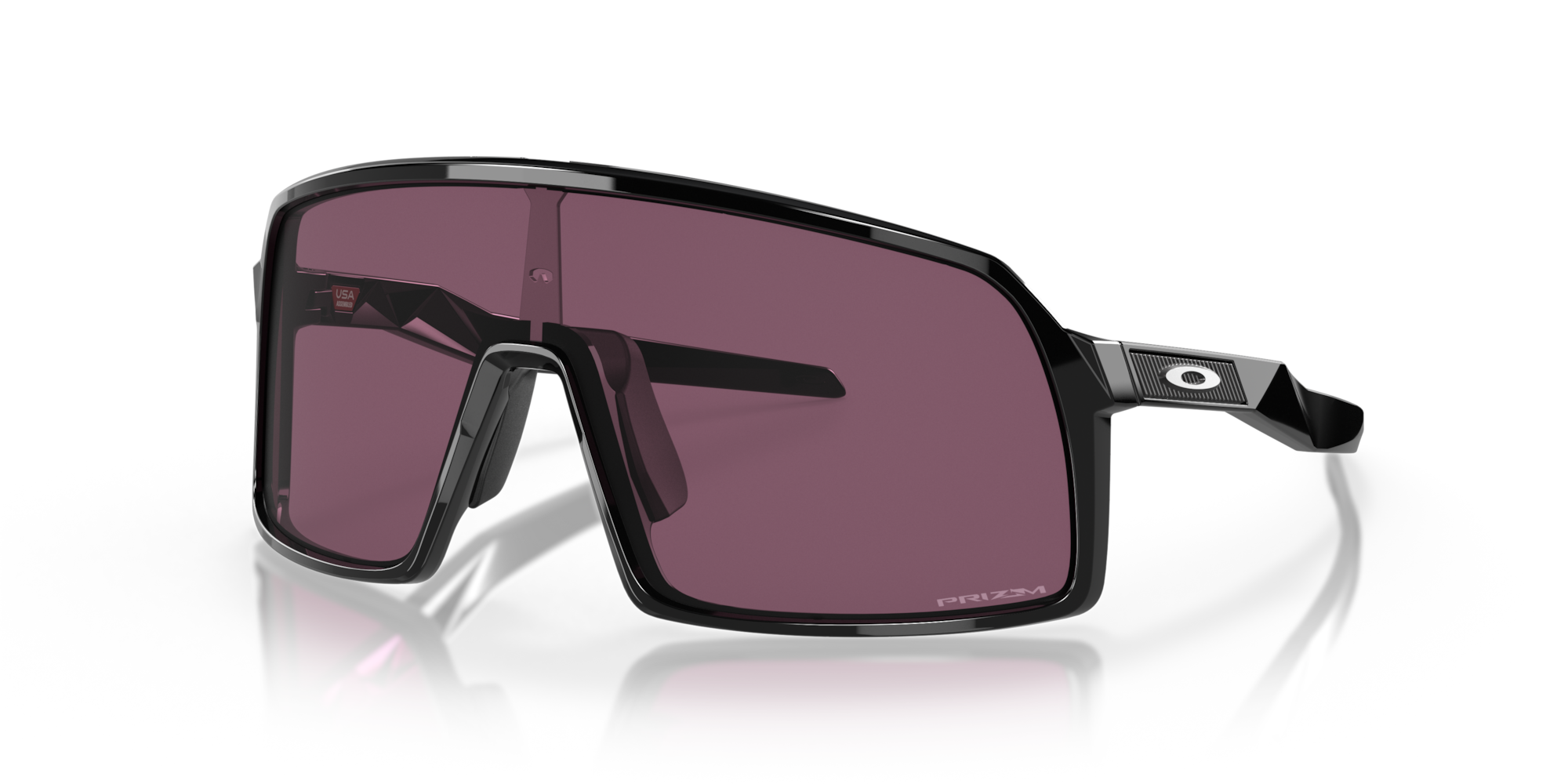 Oakley Sutro S Polished Black / Prizm Road Black Sunglasses OO9462
