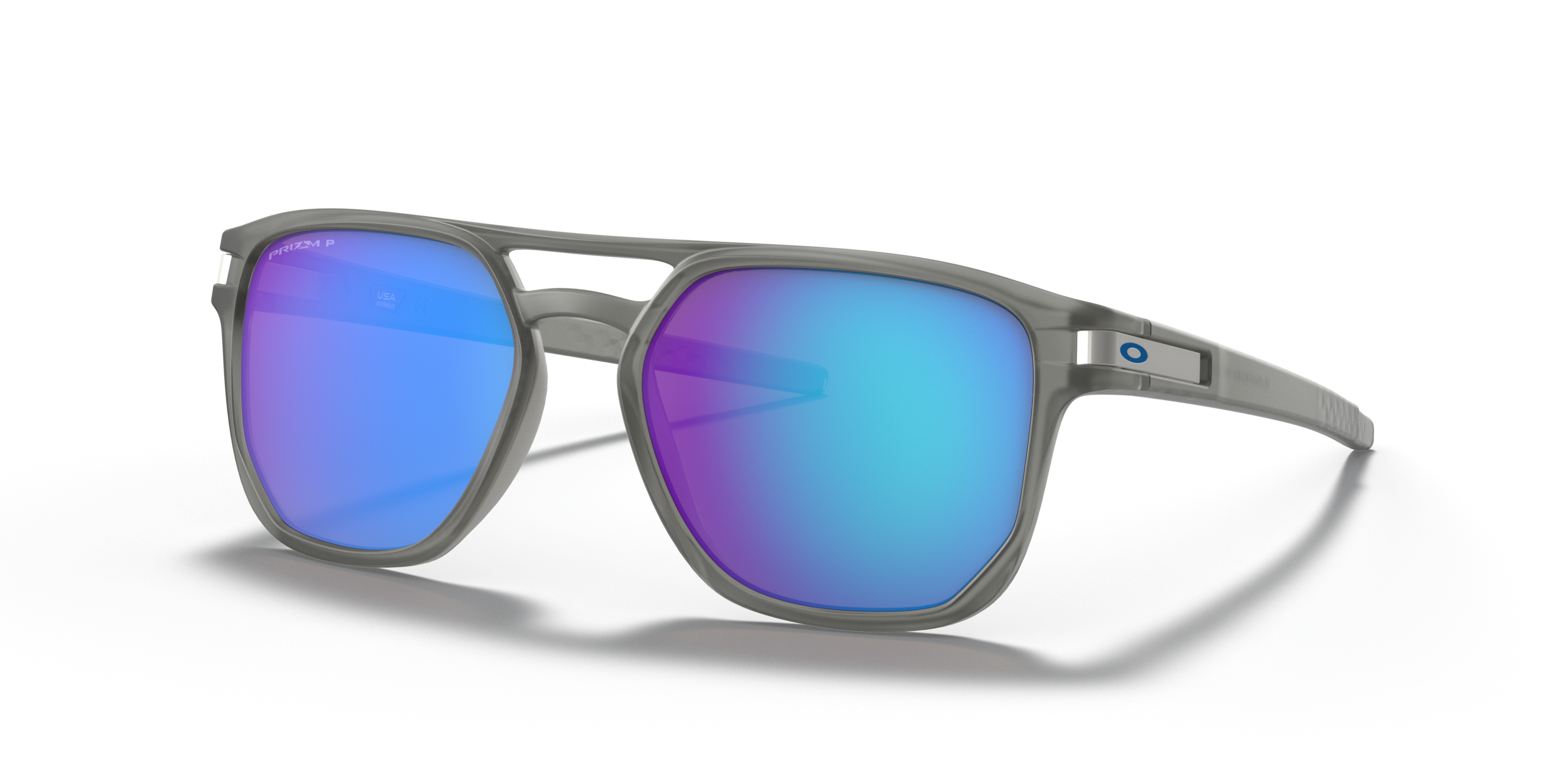 opal✳︎love CLASSIC 3ｘ3ｍｍフルスーツBZオーダー料込 Oakley Latch Beta Matte Grey Ink/Prizm Sapphr Iridium Polarized