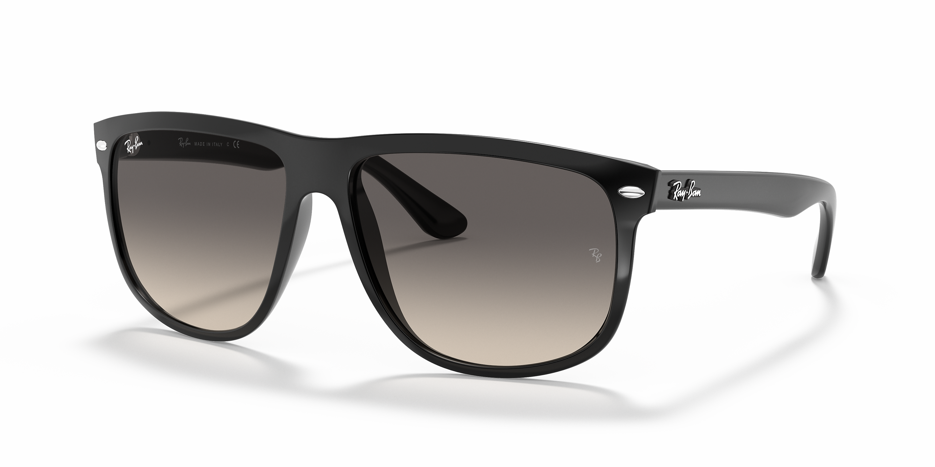 Ray-Ban Boyfriend Black/Grey Gradient 60 mm Sunglasses RB4147 601