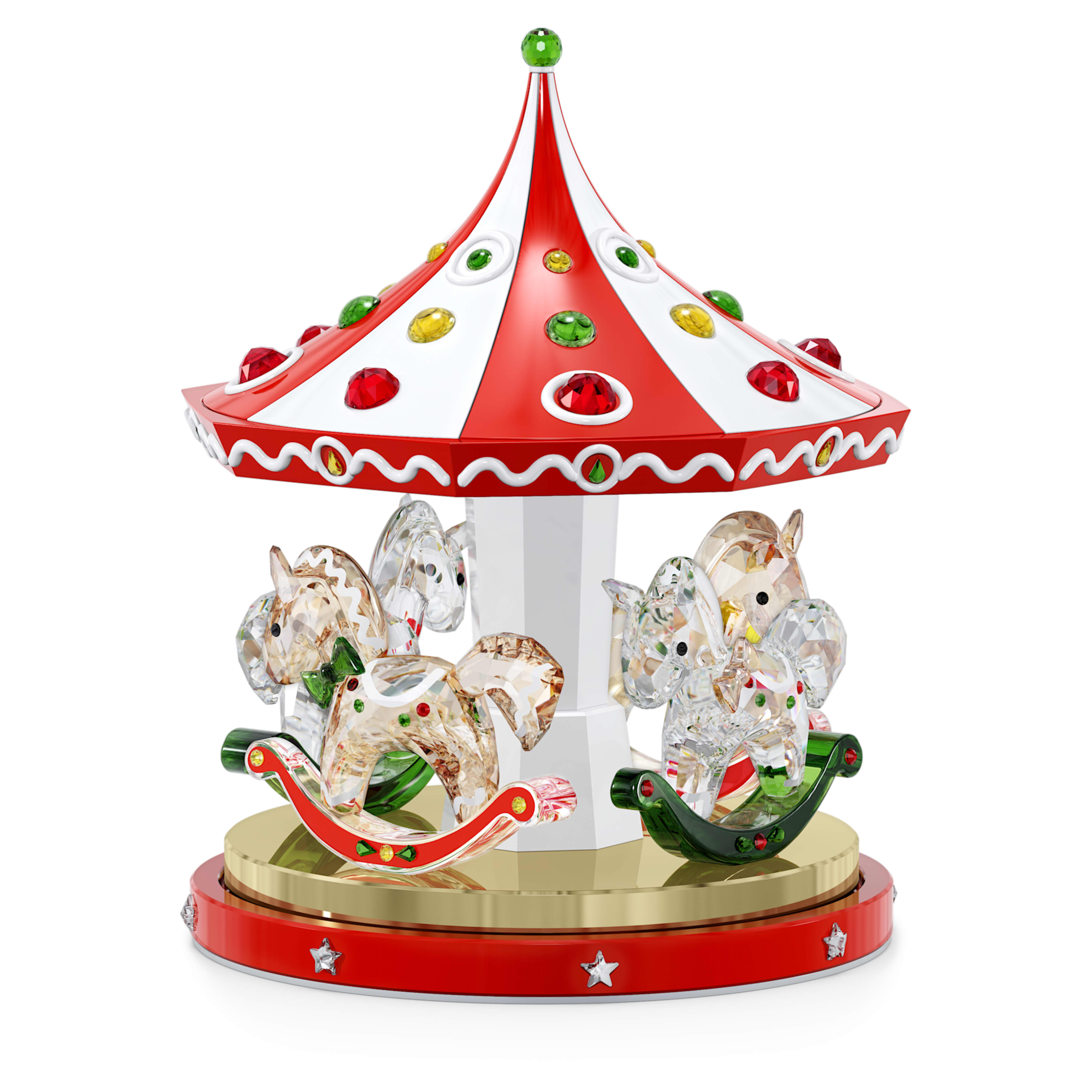 Swarovski Holiday Cheers Carousel 5637096 Designer Stefanie