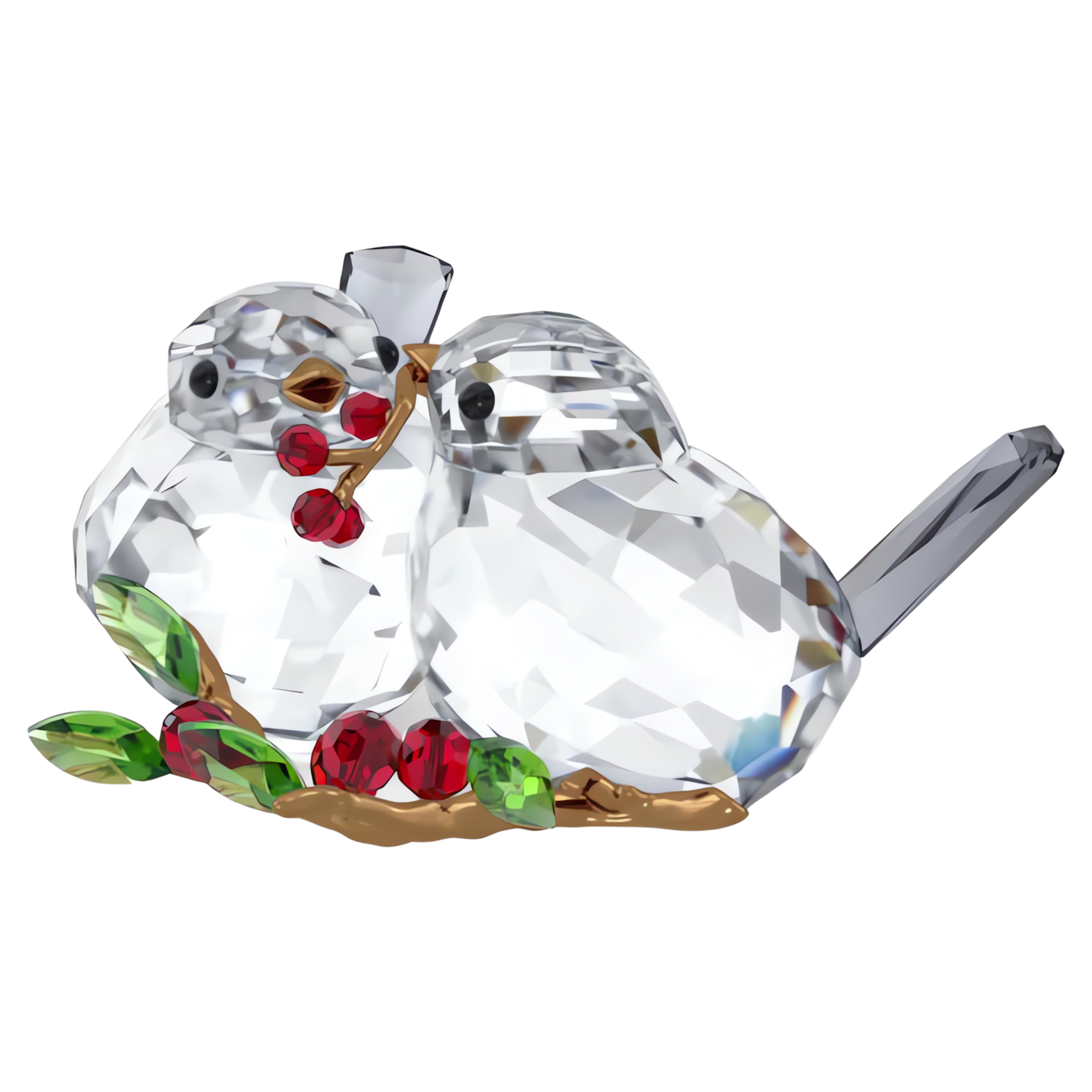 Swarovski Idyllia Bird Couple and Berries 5701371 Designer Edith