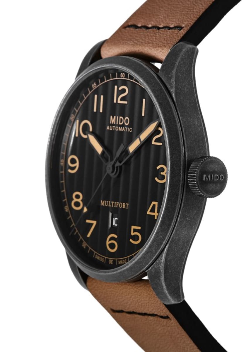 Mido Multifort Escape Horween Special Edition Automatic Black Dial