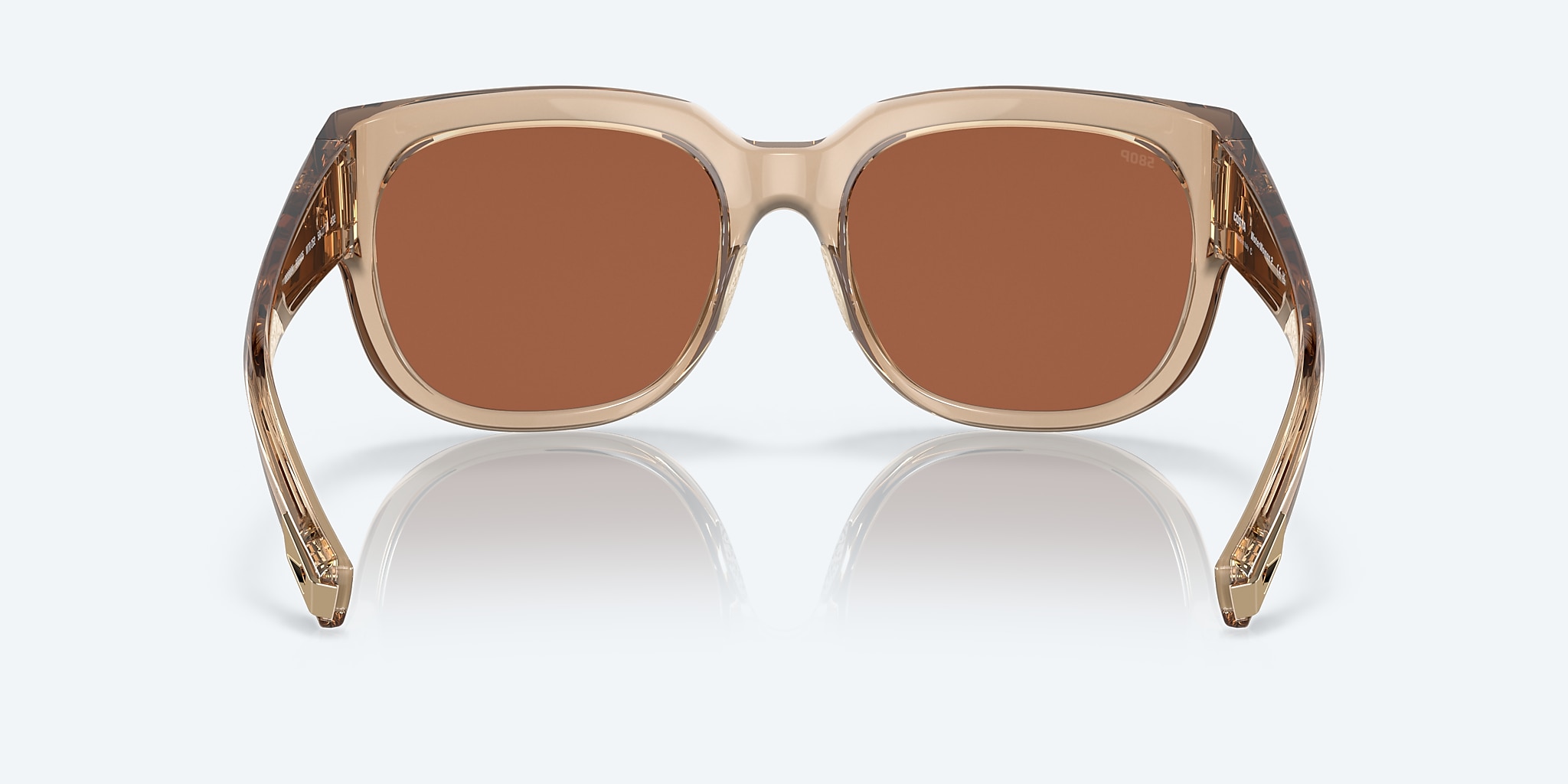Costa Del Mar 6S9019 Waterwoman WTW252 Polarized Sunglasses 55-18-132 Costa Waterwoman M (55-18) with Blue Mirror lenses and Shiny  main image 2