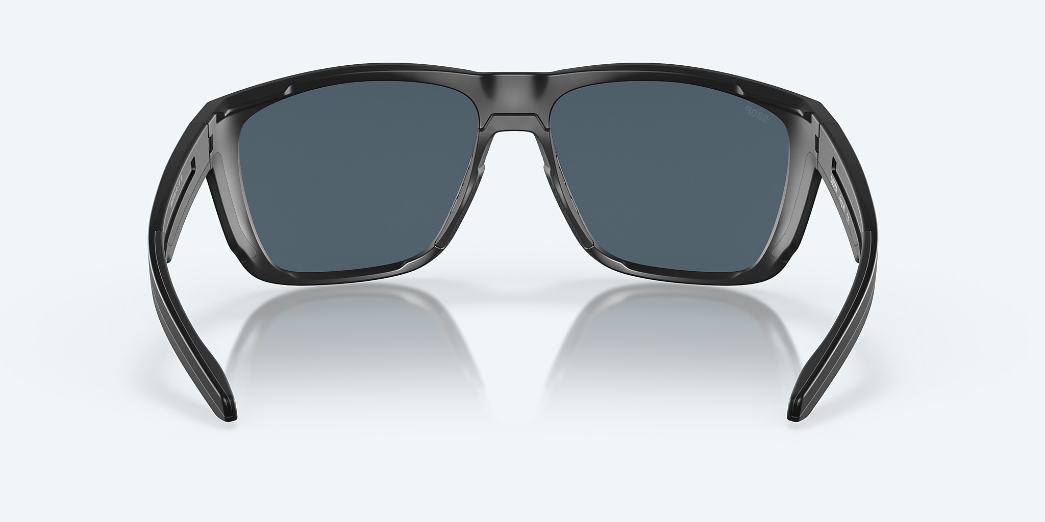 Feroce sunglasses. Blackout polarized sunglasses. Dark gray gradient lenses. KATE BLACKOUT main image 3