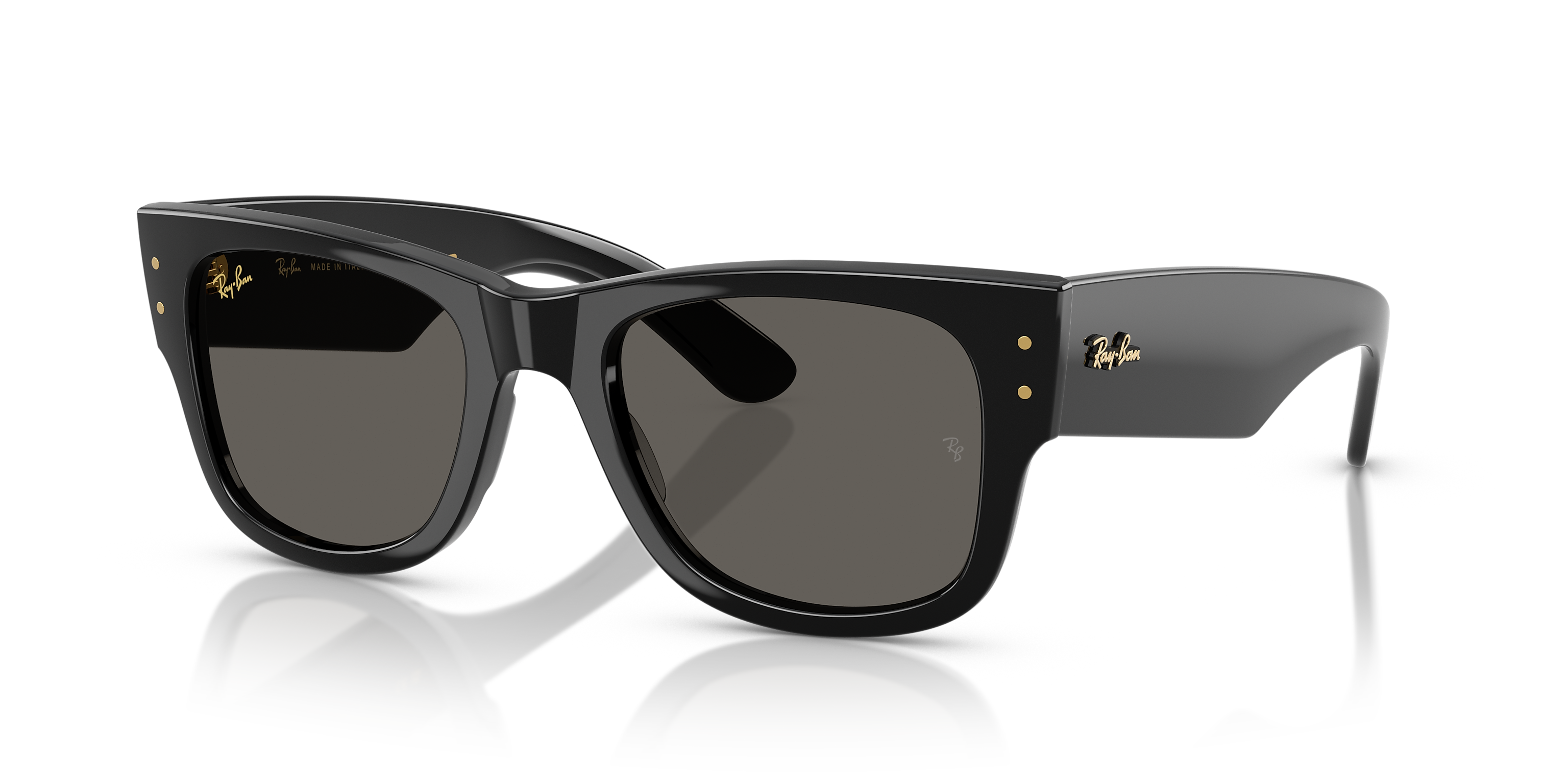 Ray-Ban asap rocky mega wayfarer サングラス Ray-Ban Mega Wayfarer A$AP Rocky Blacked Out Black/Ultra Black 51