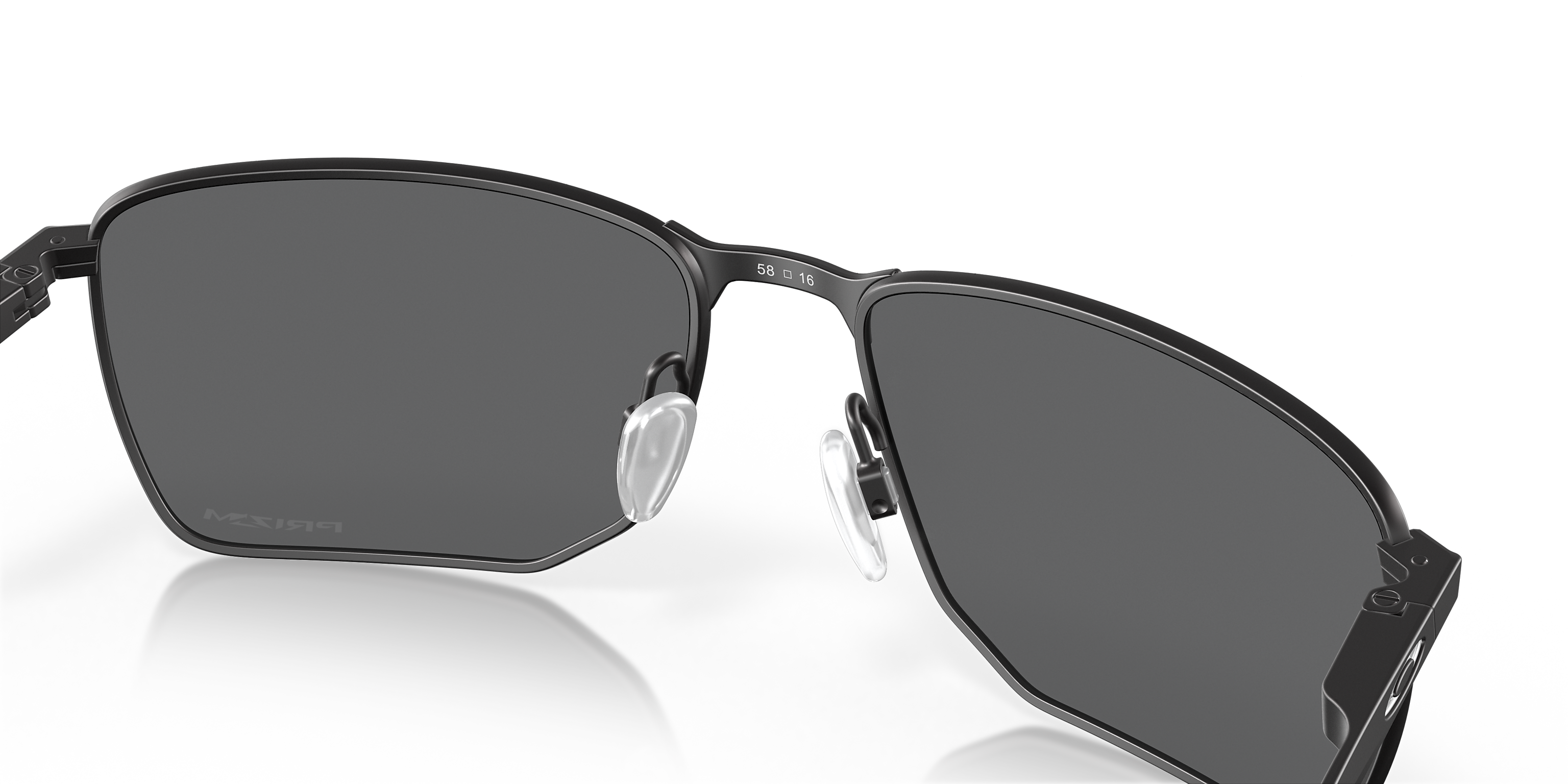 Oakley Ejector Satin Black/Prizm Black 58 mm Sunglasses OO4142 