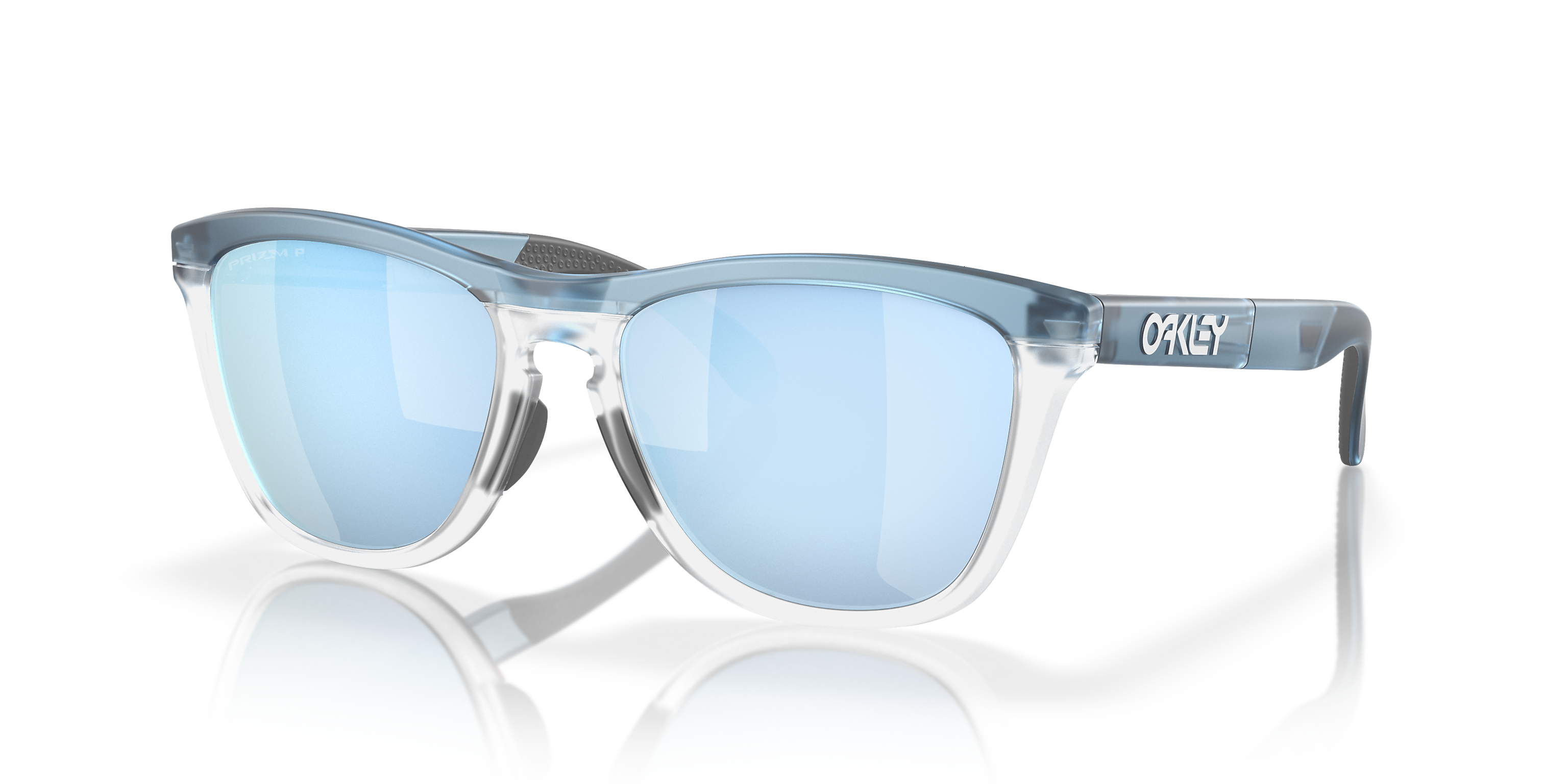 Oakley Frogskins Range Trans Stonewash/Prizm Deep Water Polar 55