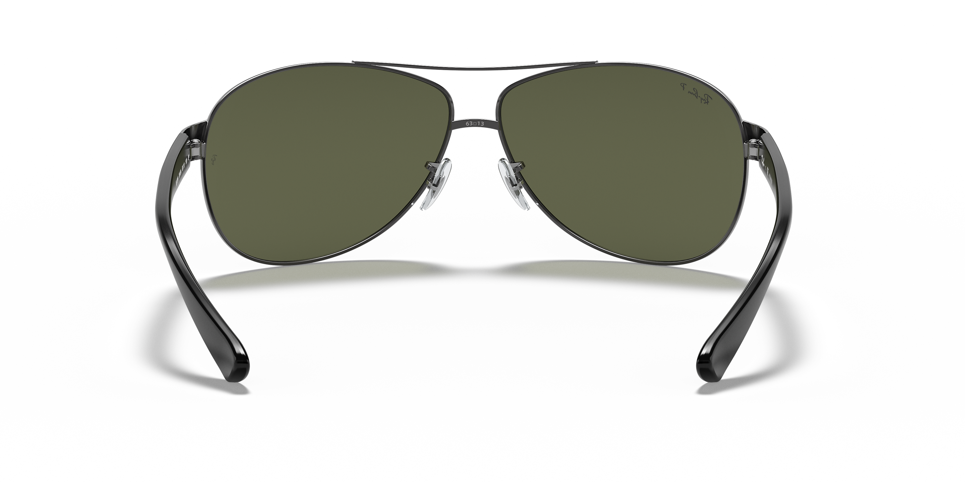 Ray-Ban RB3386 Gunmetal/G-15 Green Polarized 67mm Sunglasses