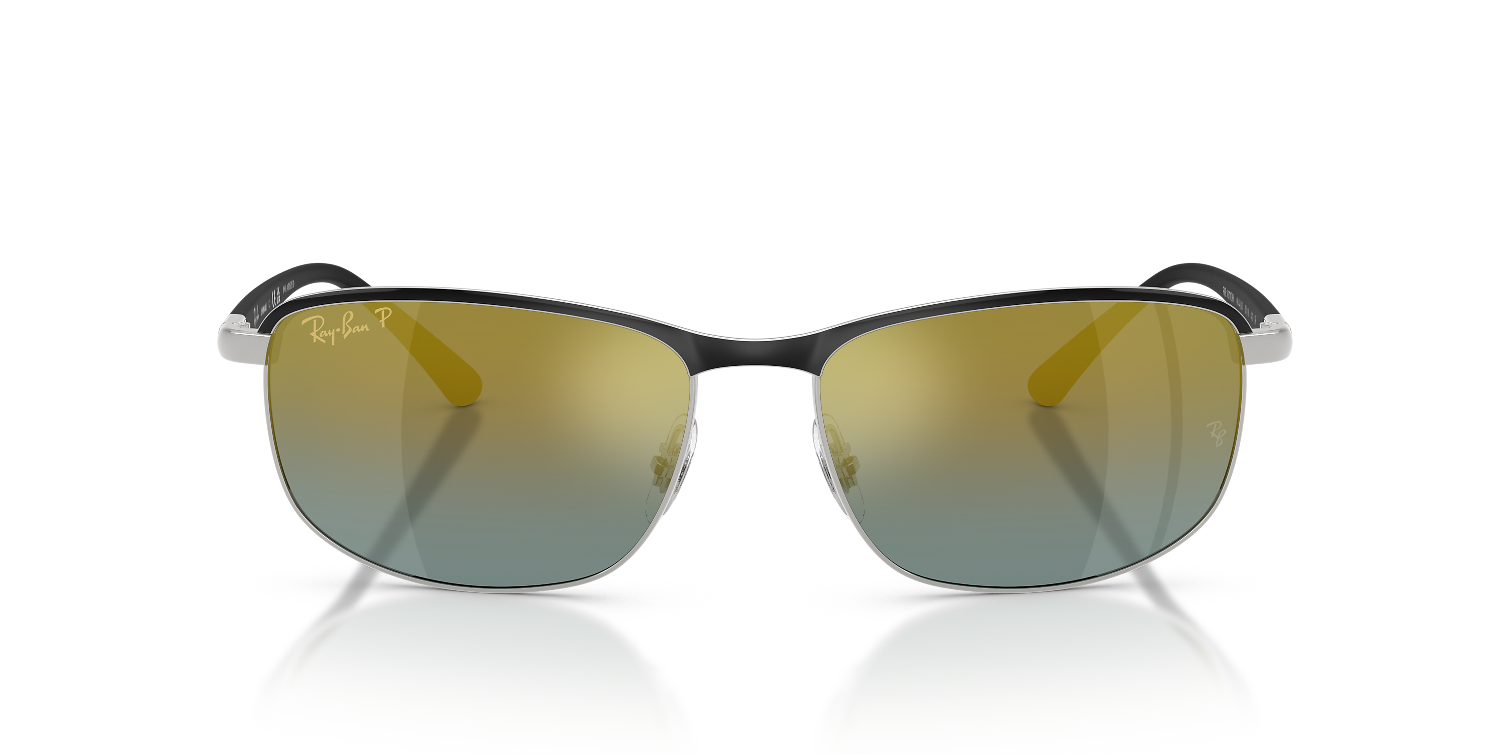 Ray-Ban RB3671CH Chromance Black on Silver/Gold Polarized 60 mm