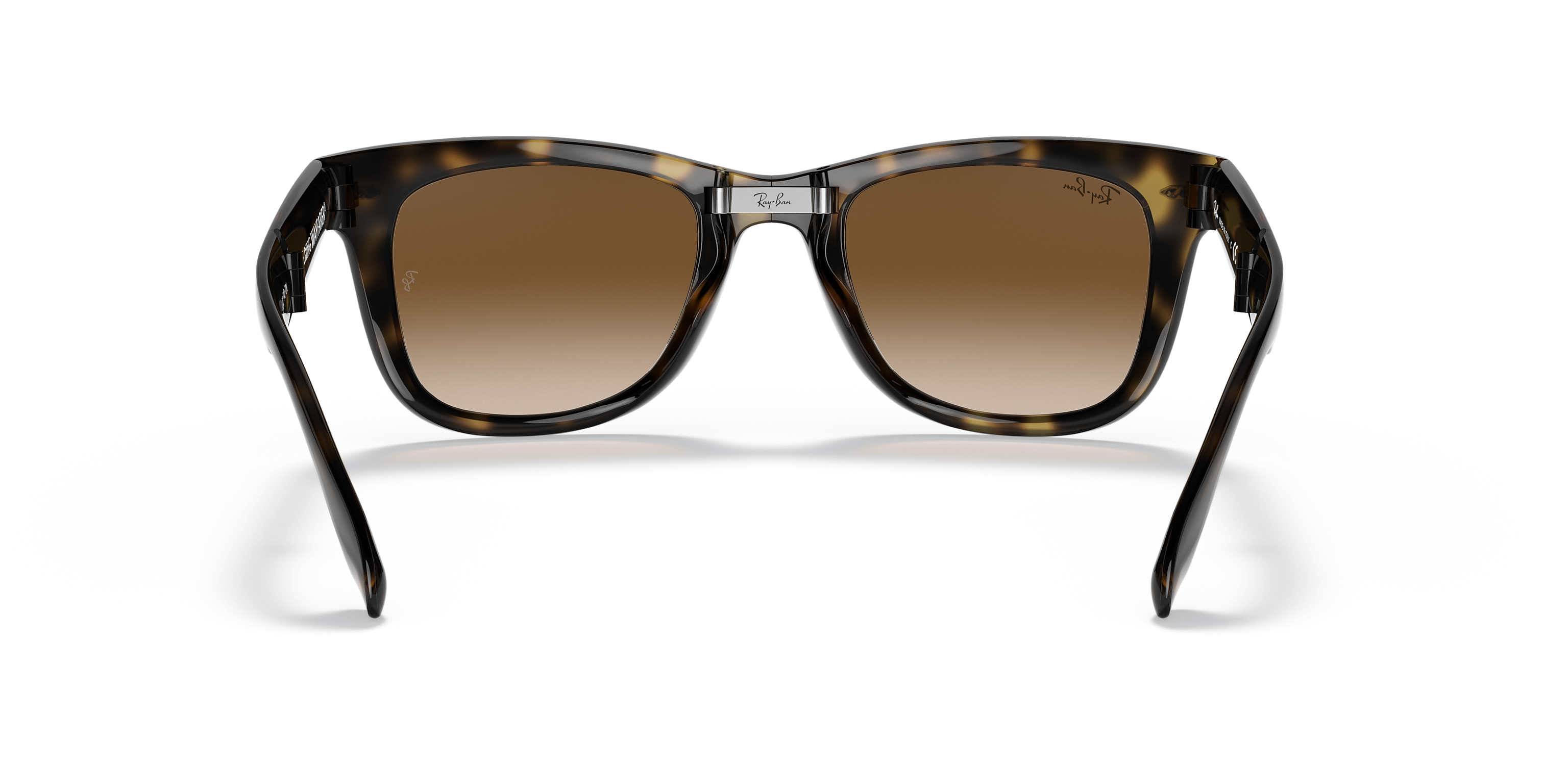 Rayban Wayfarer Folding Classic Sunglasses - Brown Amazon.com: Ray-Ban Men main image 2