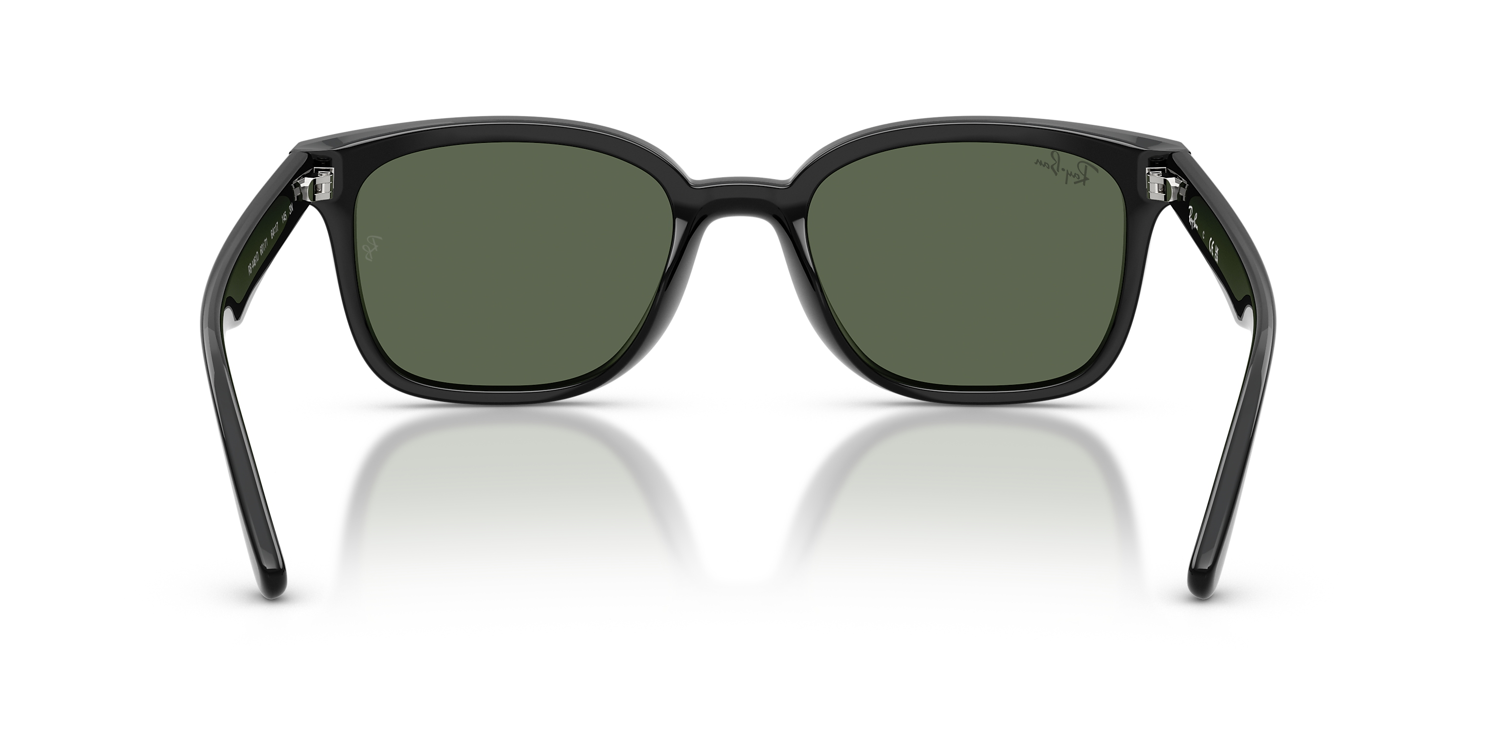 Ray-Ban RB4461D Polished Black/Dark Green 64 mm Sunglasses RB4461D