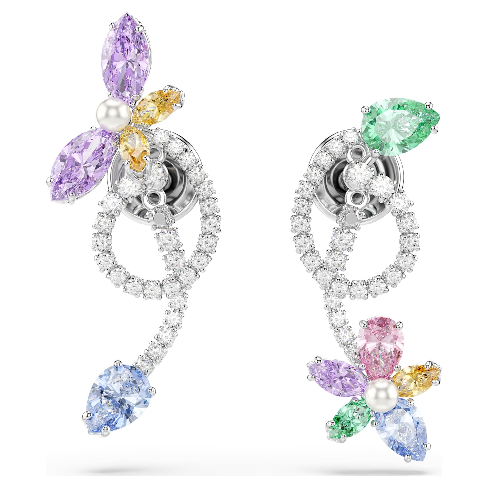 Swarovski Ariana Grande x Swarovski Drop Earrings With Ear Jacket
